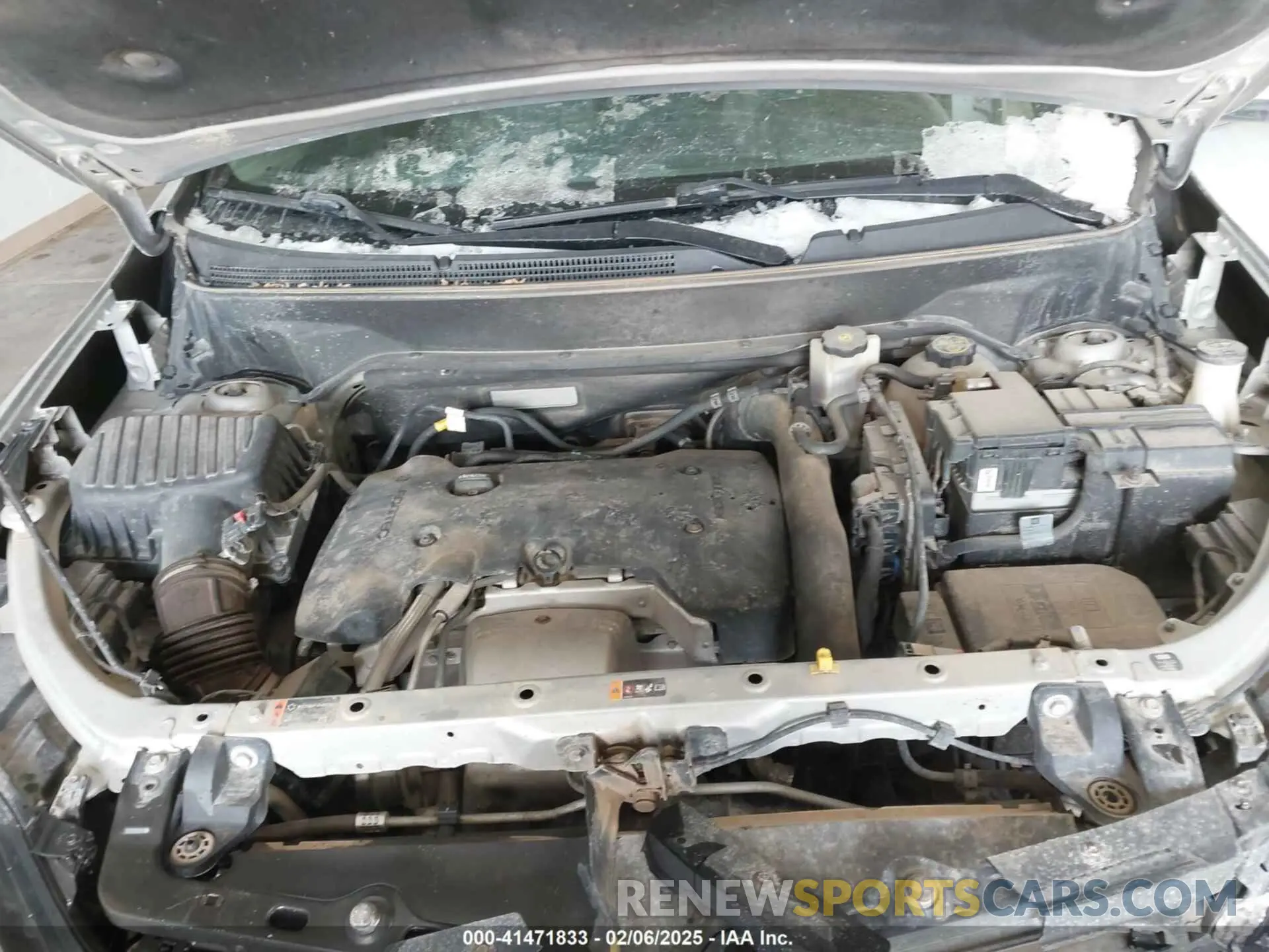 10 fotografías del automóvil dañado 2GNAXYEX3K6238138 CHEVROLET EQUINOX 2019