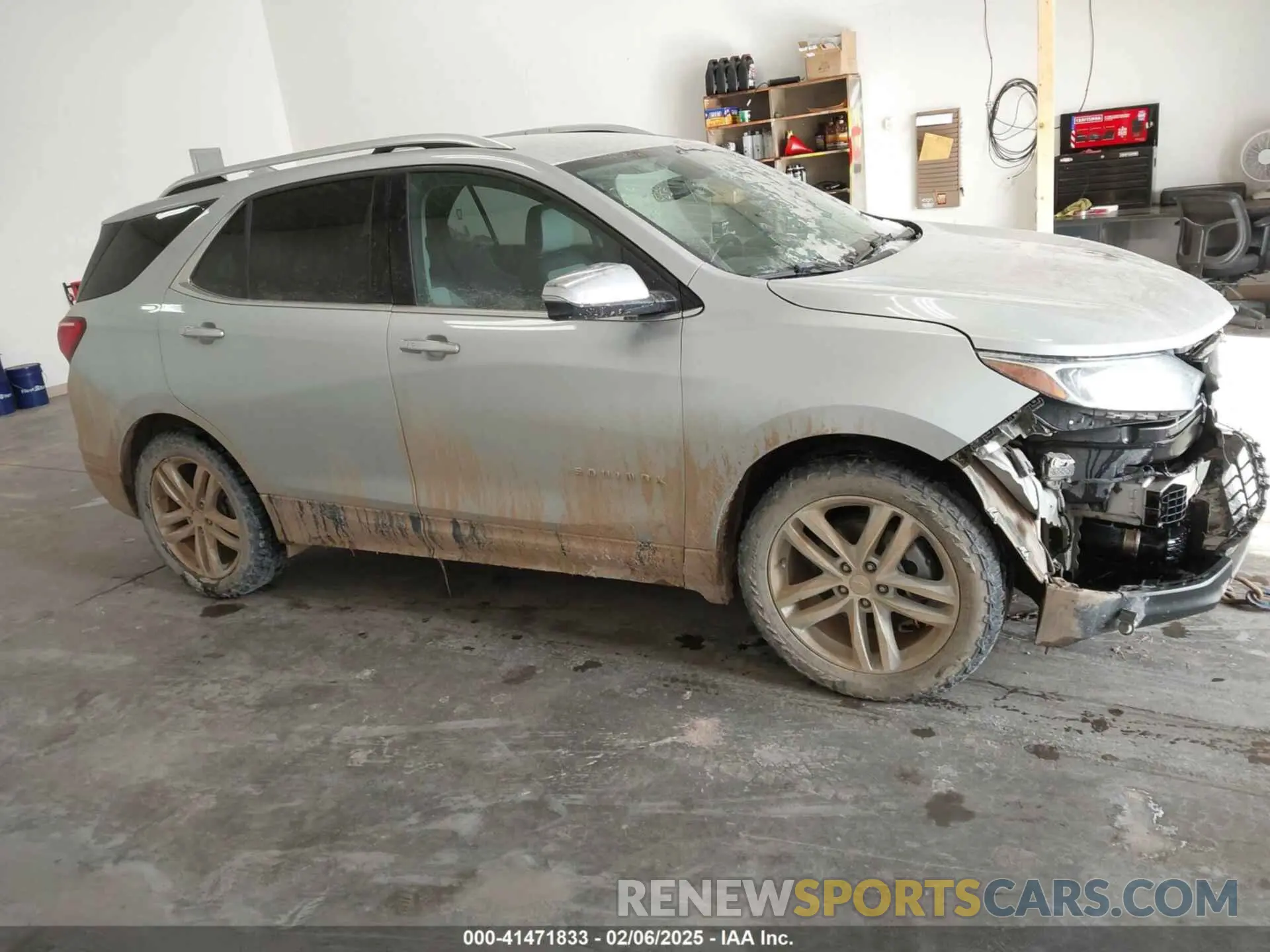 14 fotografías del automóvil dañado 2GNAXYEX3K6238138 CHEVROLET EQUINOX 2019