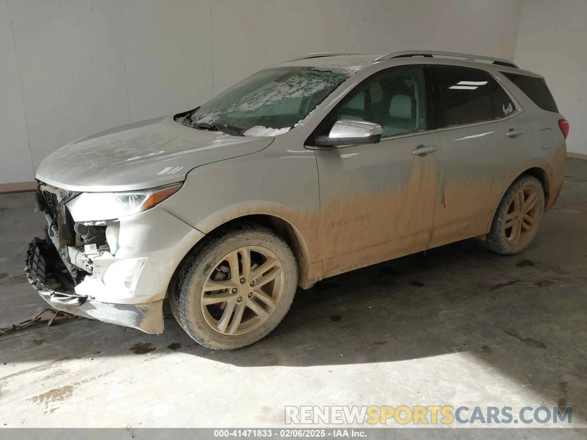 2 fotografías del automóvil dañado 2GNAXYEX3K6238138 CHEVROLET EQUINOX 2019