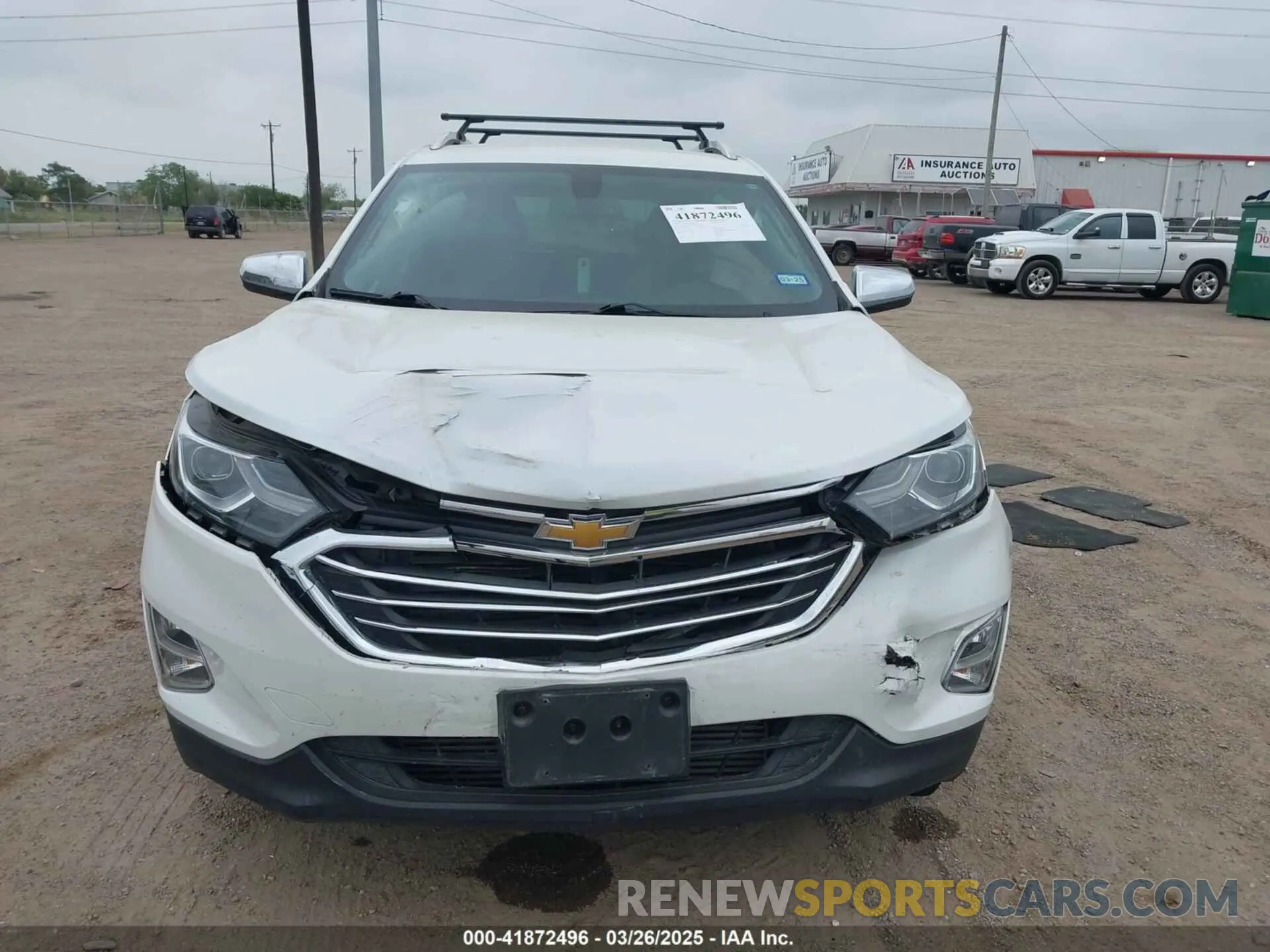 12 fotografías del automóvil dañado 2GNAXYEX3K6278414 CHEVROLET EQUINOX 2019