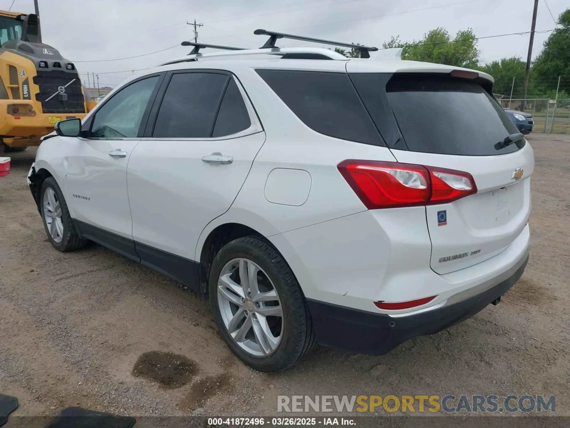 3 fotografías del automóvil dañado 2GNAXYEX3K6278414 CHEVROLET EQUINOX 2019