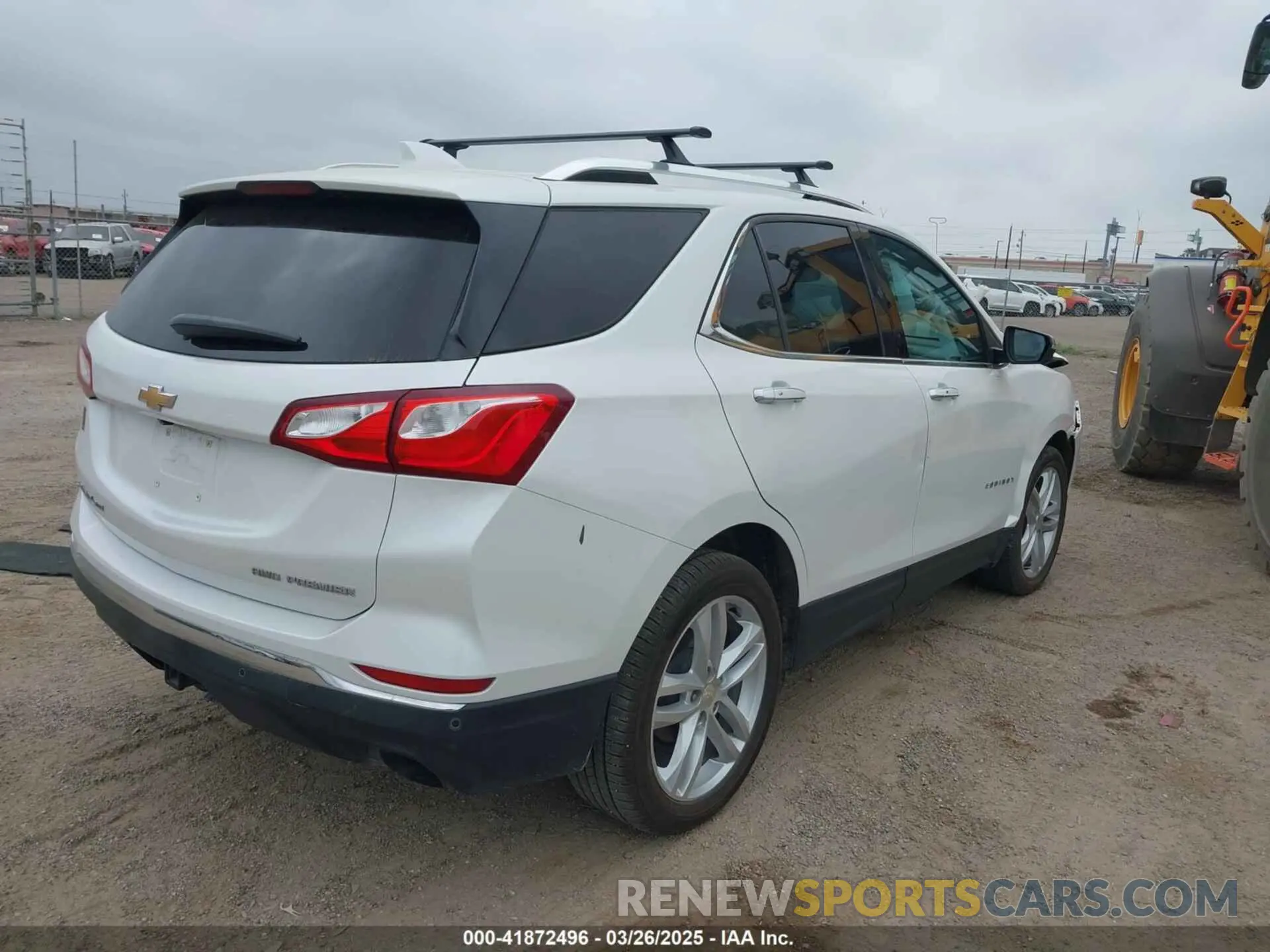 4 fotografías del automóvil dañado 2GNAXYEX3K6278414 CHEVROLET EQUINOX 2019