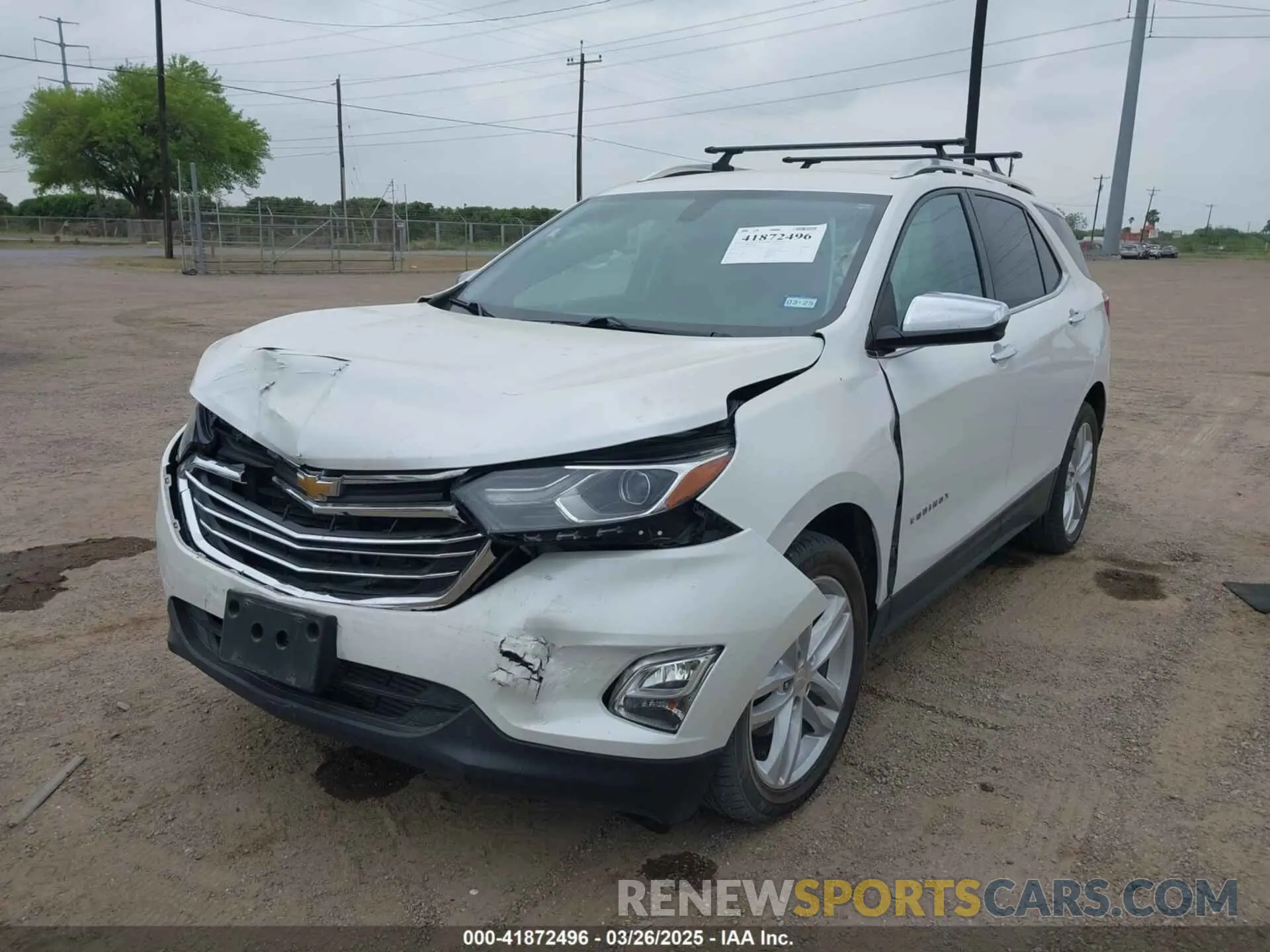 6 fotografías del automóvil dañado 2GNAXYEX3K6278414 CHEVROLET EQUINOX 2019