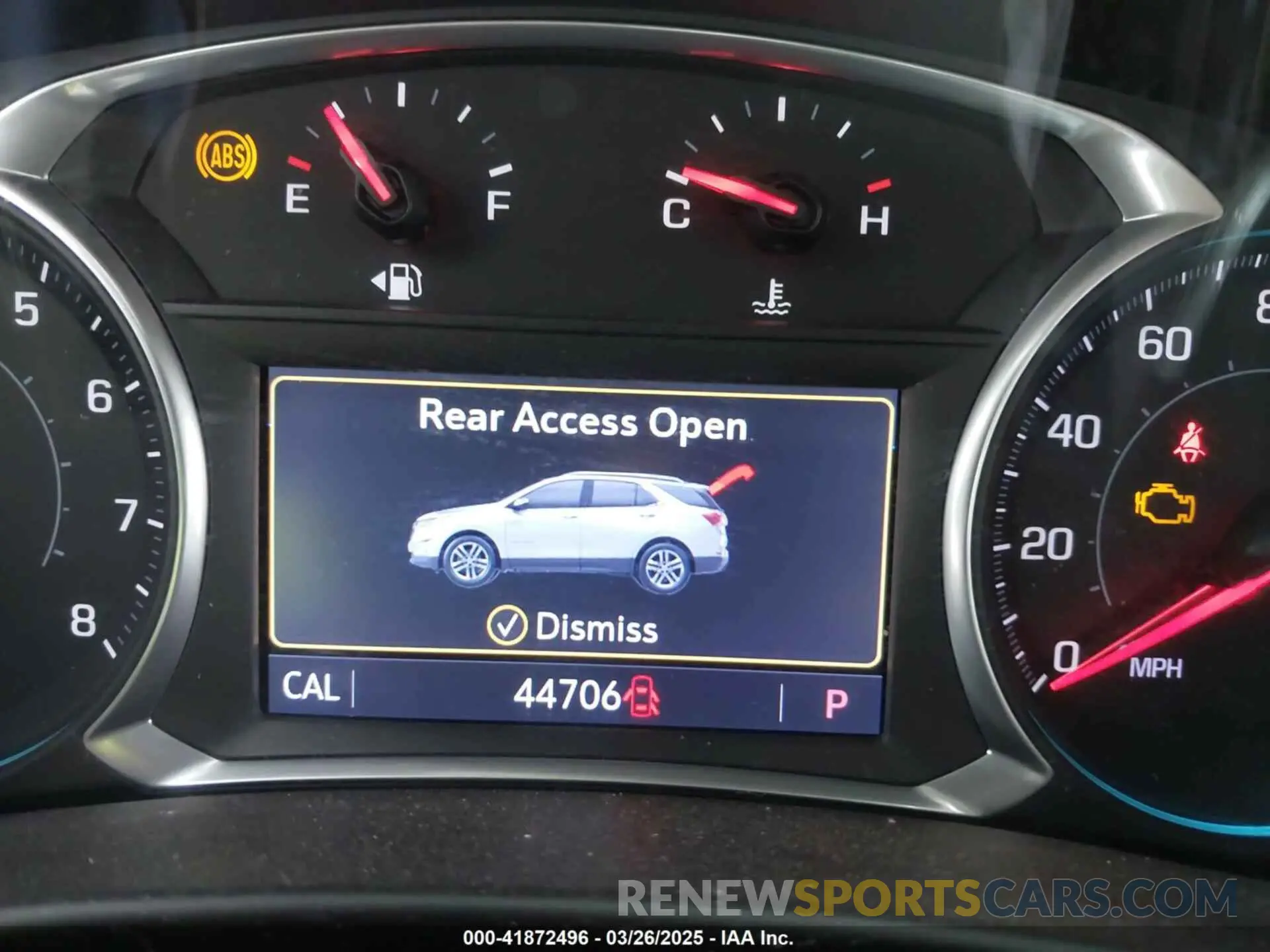 7 fotografías del automóvil dañado 2GNAXYEX3K6278414 CHEVROLET EQUINOX 2019