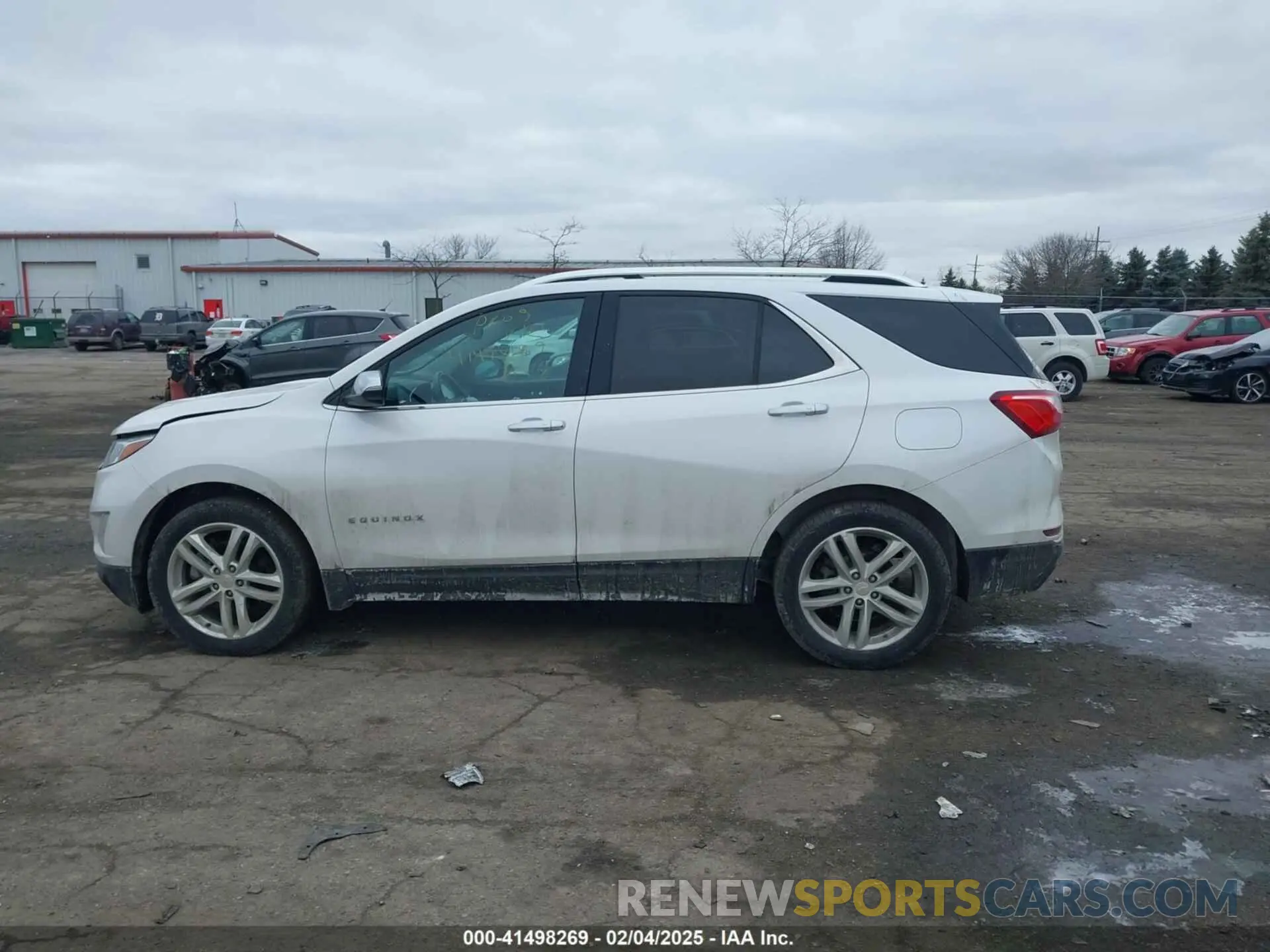 14 fotografías del automóvil dañado 2GNAXYEX4K6236060 CHEVROLET EQUINOX 2019