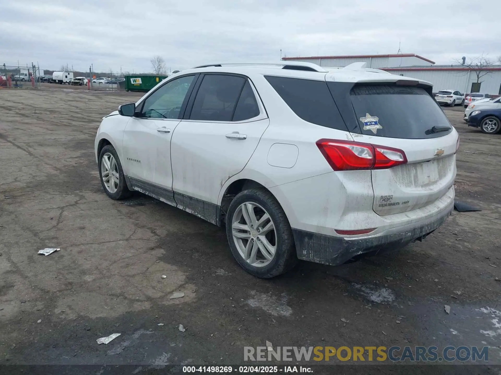 3 fotografías del automóvil dañado 2GNAXYEX4K6236060 CHEVROLET EQUINOX 2019