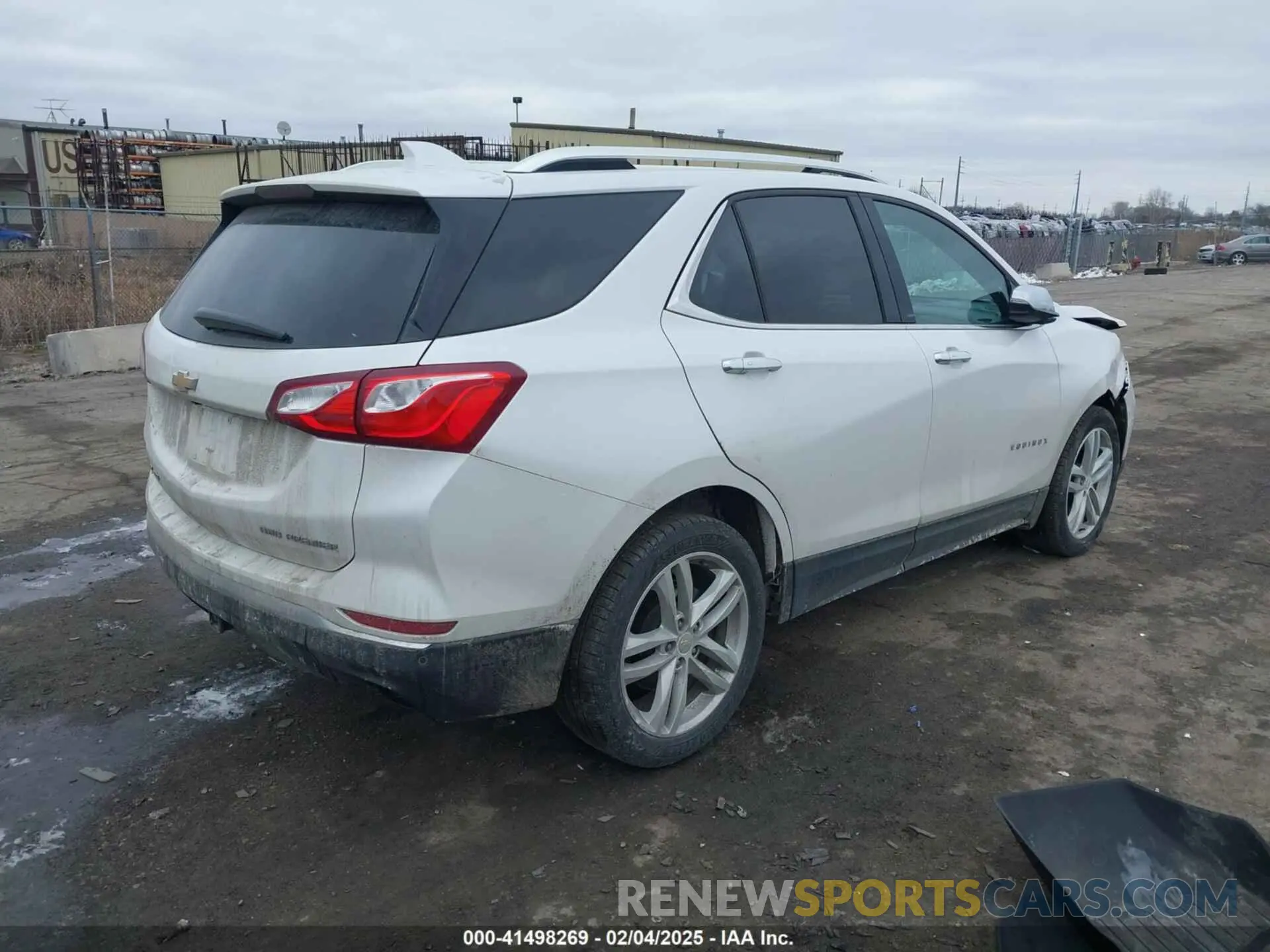 4 fotografías del automóvil dañado 2GNAXYEX4K6236060 CHEVROLET EQUINOX 2019
