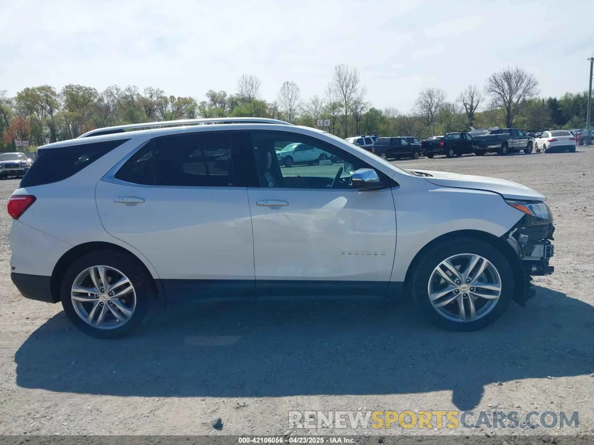 13 fotografías del automóvil dañado 2GNAXYEX8K6156535 CHEVROLET EQUINOX 2019