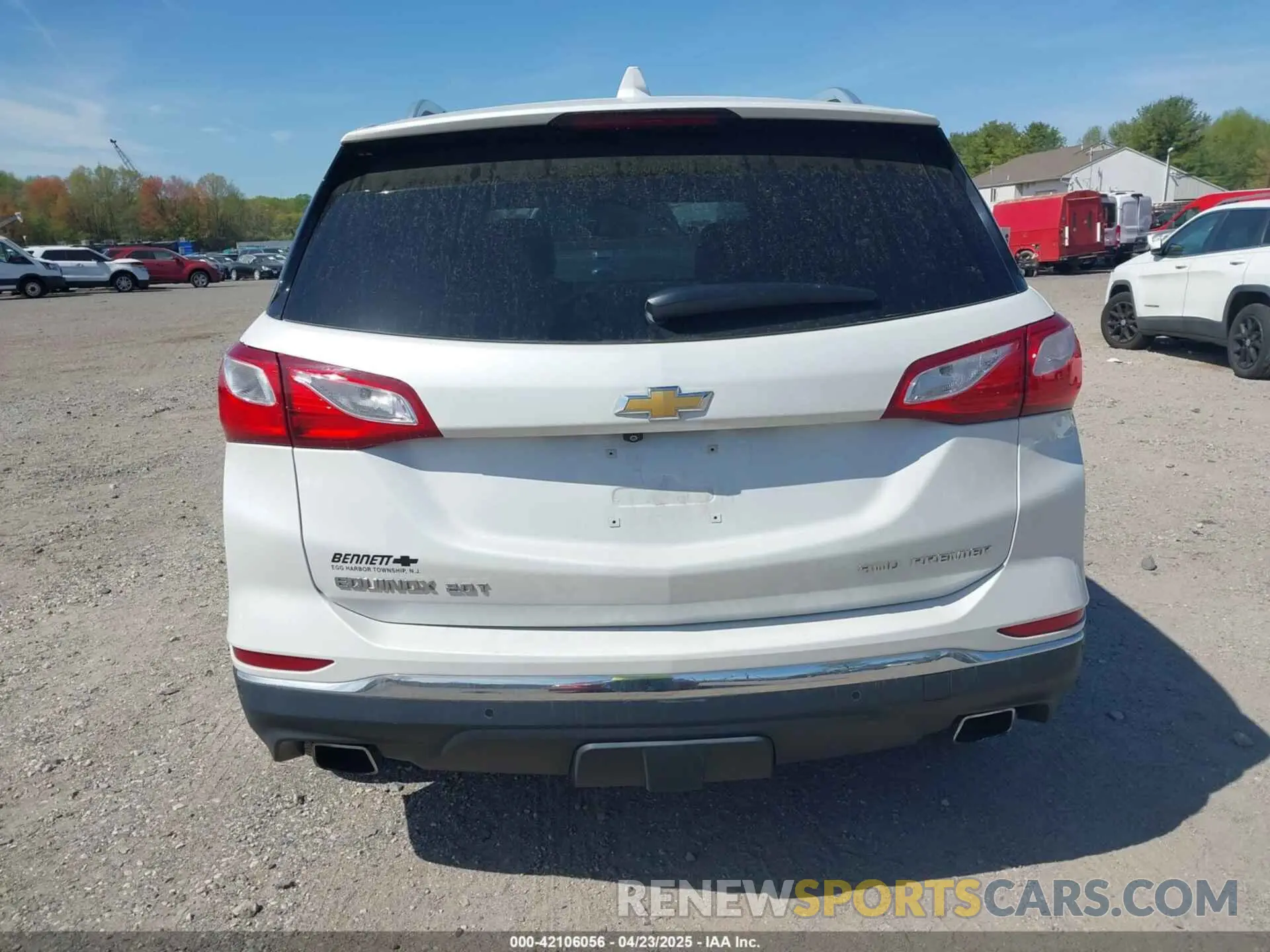 16 fotografías del automóvil dañado 2GNAXYEX8K6156535 CHEVROLET EQUINOX 2019