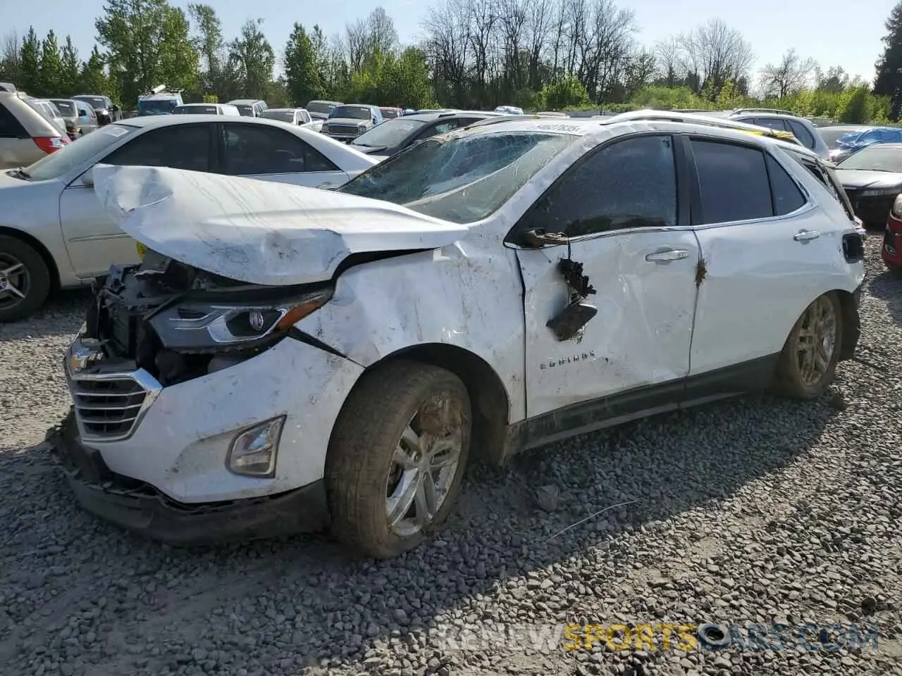 1 fotografías del automóvil dañado 2GNAXYEX8K6293880 CHEVROLET EQUINOX 2019