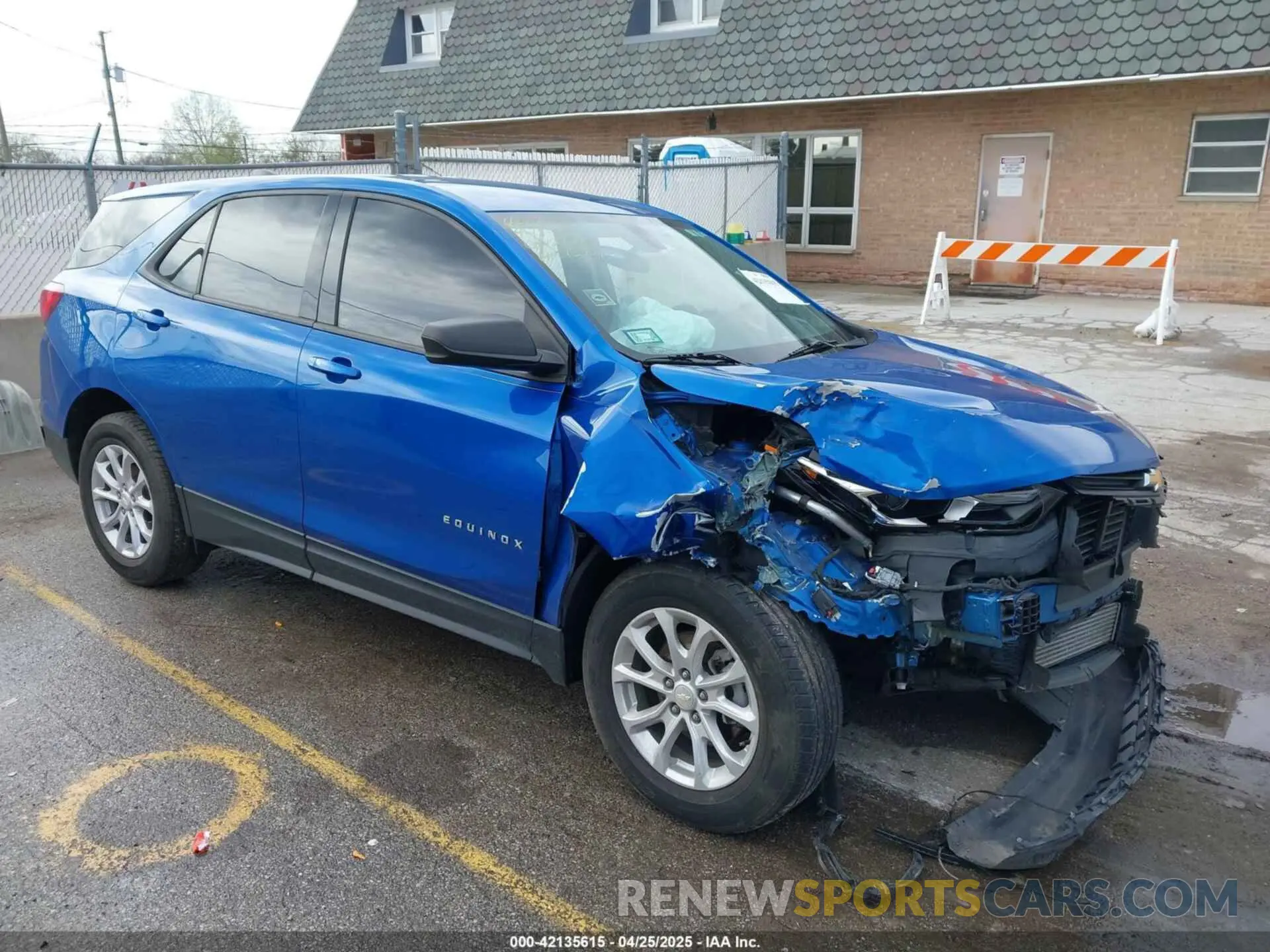 1 fotografías del automóvil dañado 3GNAXHEV0KS513304 CHEVROLET EQUINOX 2019