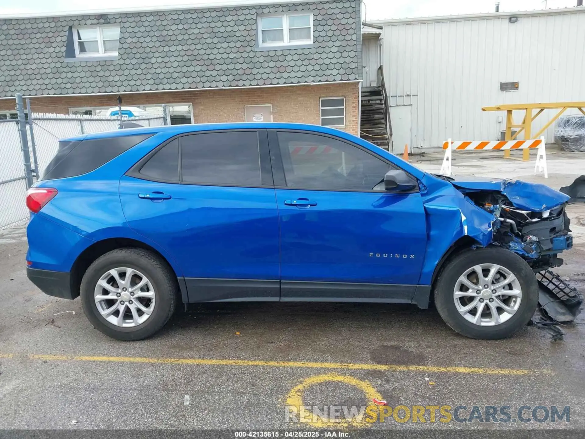 14 fotografías del automóvil dañado 3GNAXHEV0KS513304 CHEVROLET EQUINOX 2019