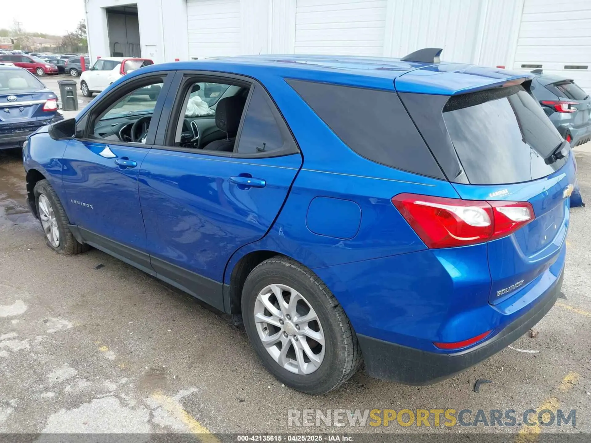 3 fotografías del automóvil dañado 3GNAXHEV0KS513304 CHEVROLET EQUINOX 2019