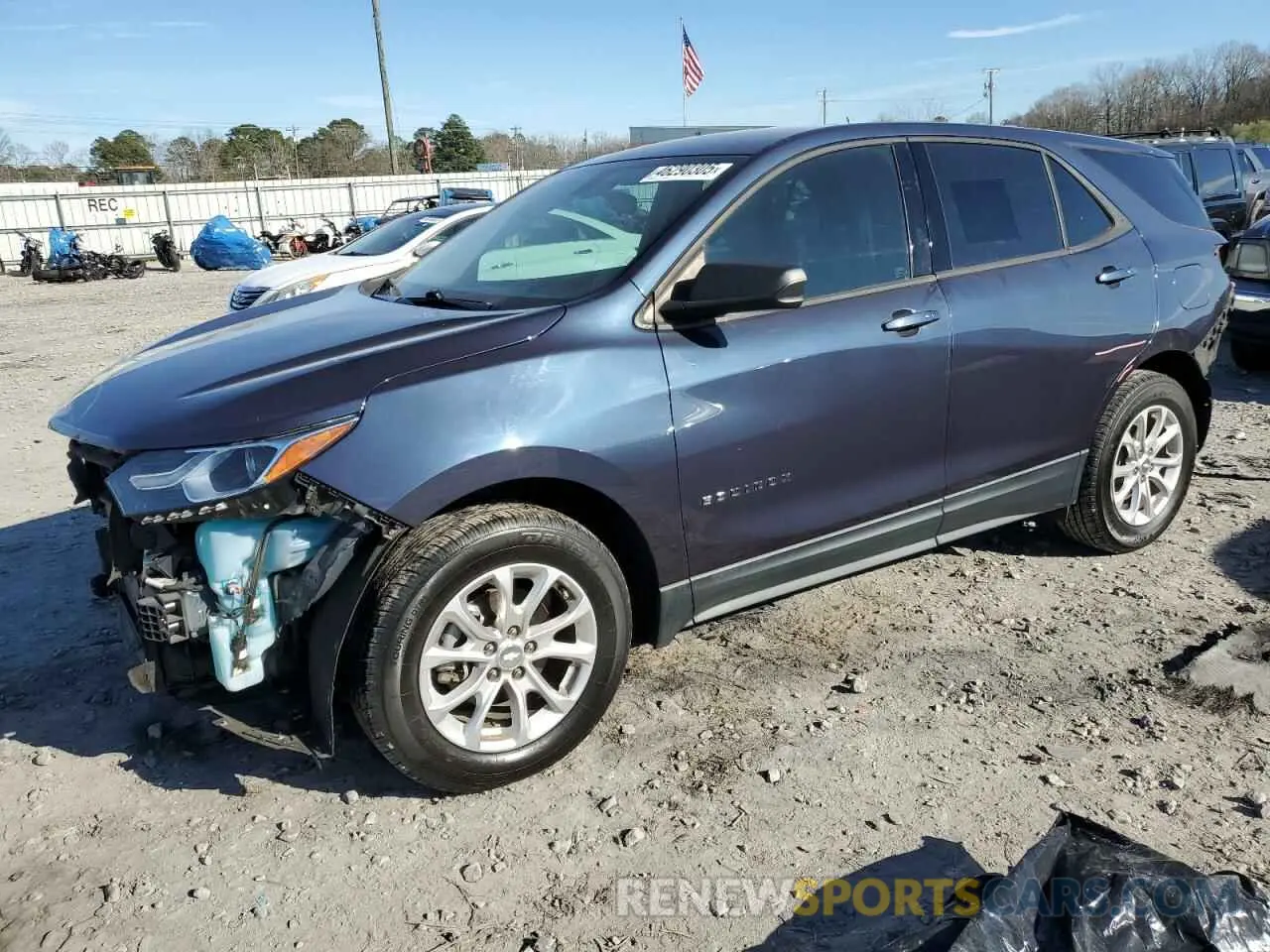 1 fotografías del automóvil dañado 3GNAXHEV0KS523668 CHEVROLET EQUINOX 2019