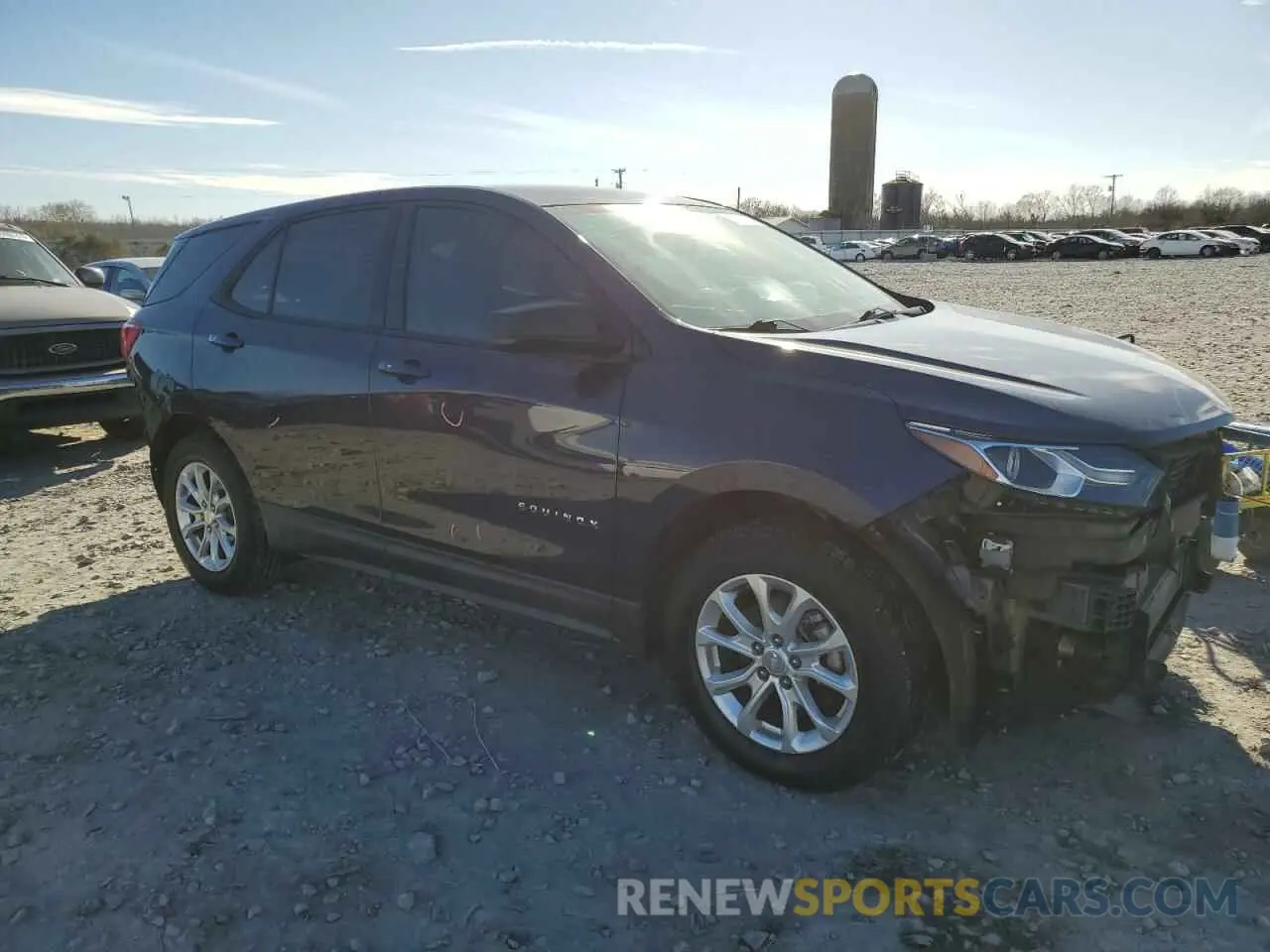 4 fotografías del automóvil dañado 3GNAXHEV0KS523668 CHEVROLET EQUINOX 2019