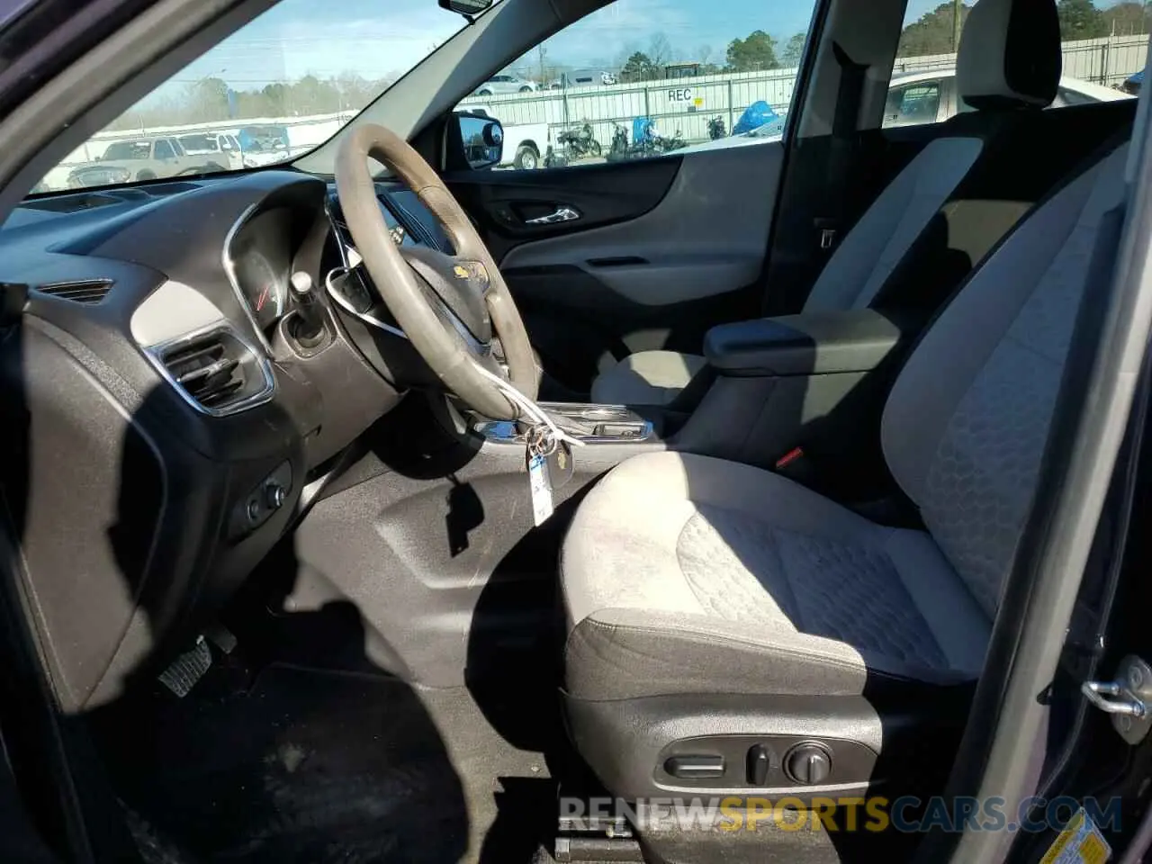 7 fotografías del automóvil dañado 3GNAXHEV0KS523668 CHEVROLET EQUINOX 2019