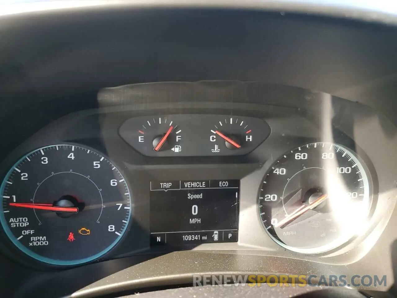 9 fotografías del automóvil dañado 3GNAXHEV0KS523668 CHEVROLET EQUINOX 2019