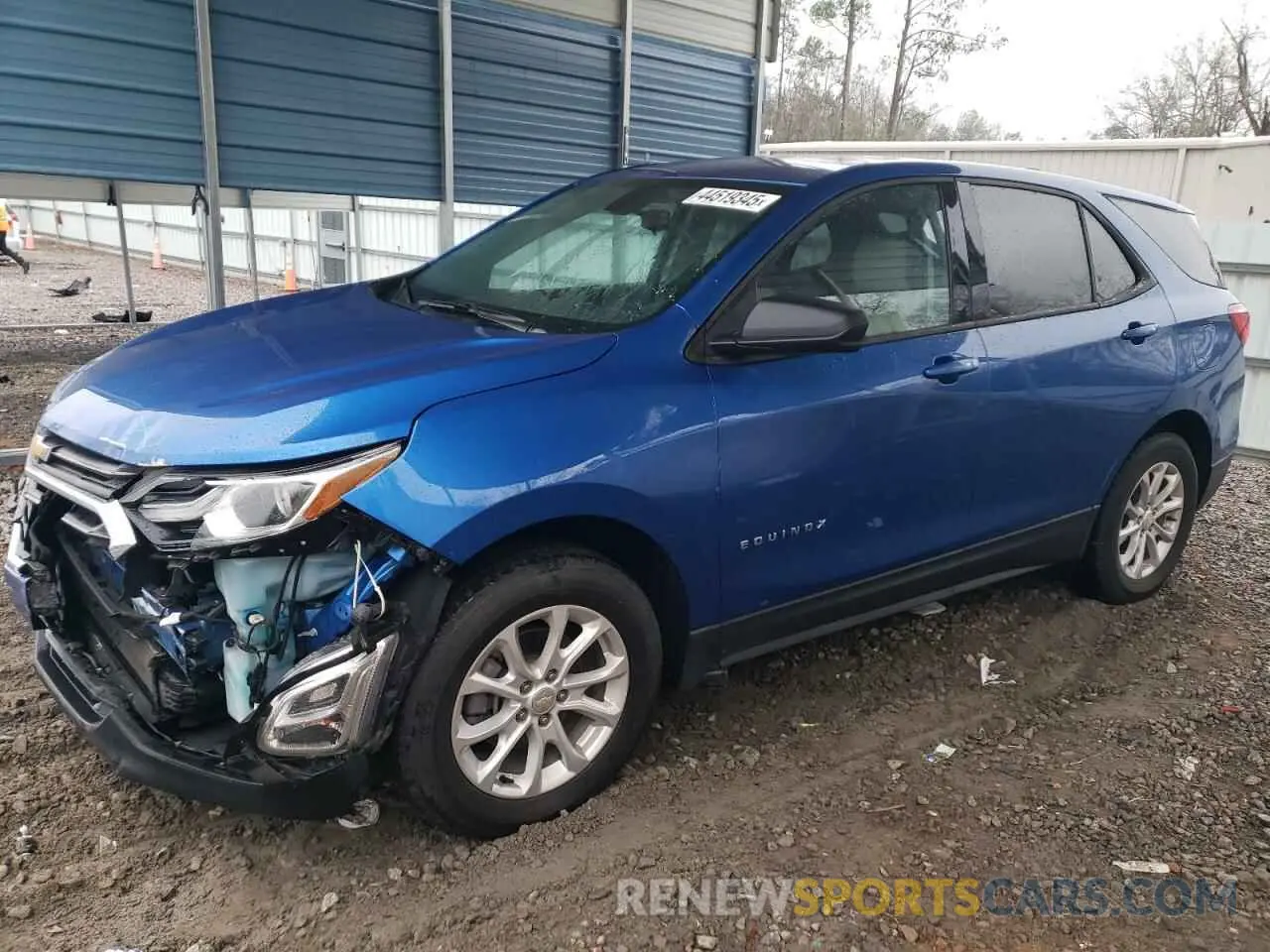 1 fotografías del automóvil dañado 3GNAXHEV0KS540468 CHEVROLET EQUINOX 2019