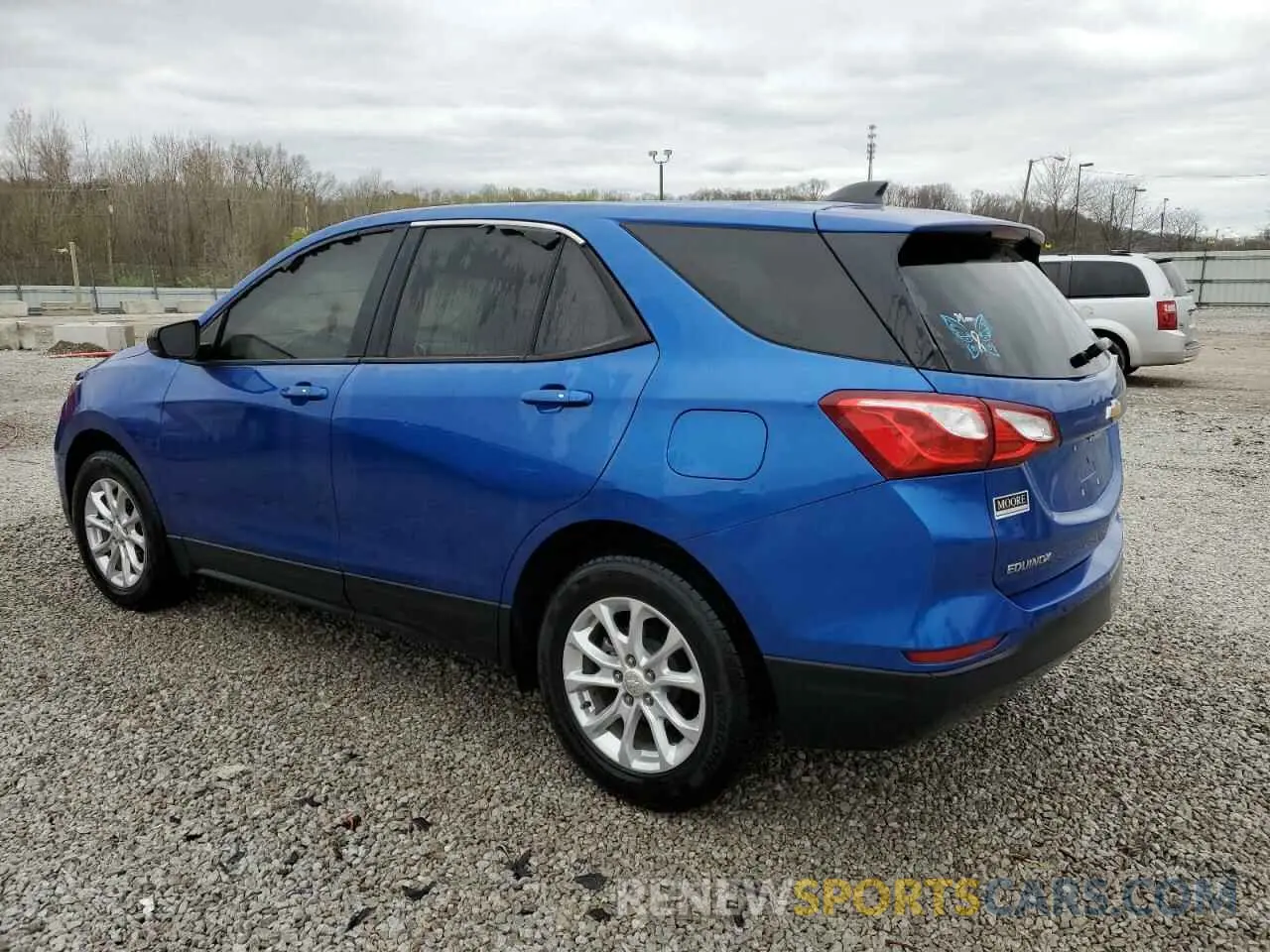 2 fotografías del automóvil dañado 3GNAXHEV0KS570022 CHEVROLET EQUINOX 2019