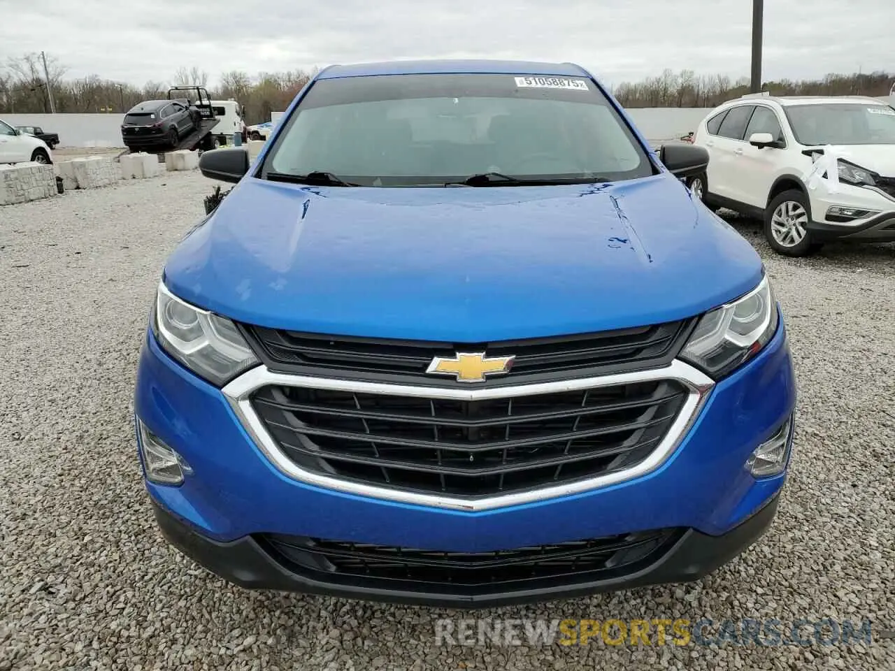 5 fotografías del automóvil dañado 3GNAXHEV0KS570022 CHEVROLET EQUINOX 2019