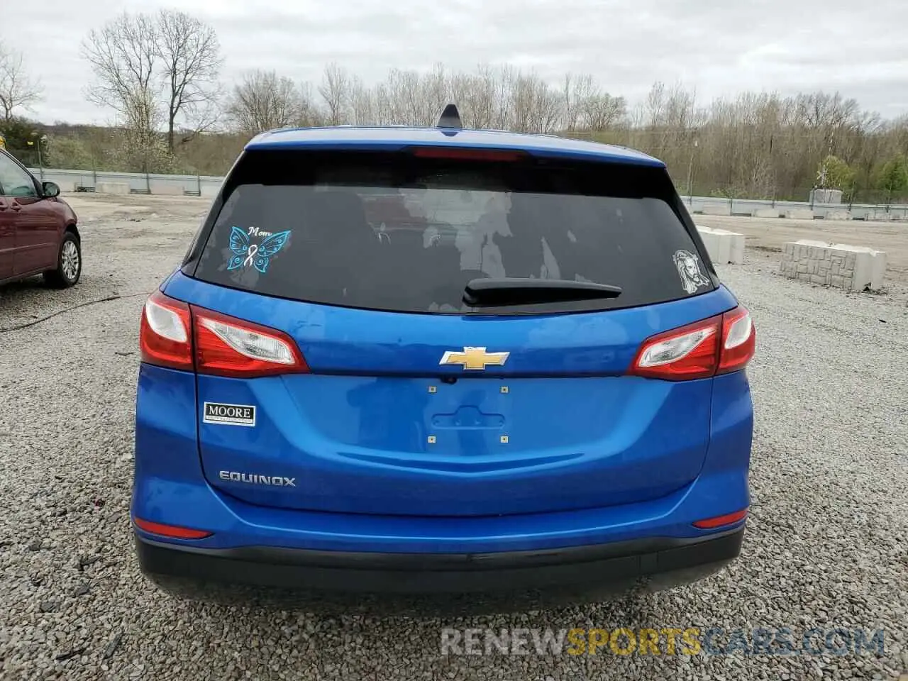 6 fotografías del automóvil dañado 3GNAXHEV0KS570022 CHEVROLET EQUINOX 2019