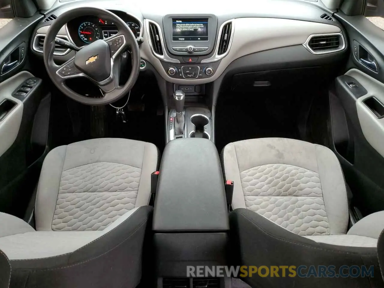 8 fotografías del automóvil dañado 3GNAXHEV0KS570022 CHEVROLET EQUINOX 2019