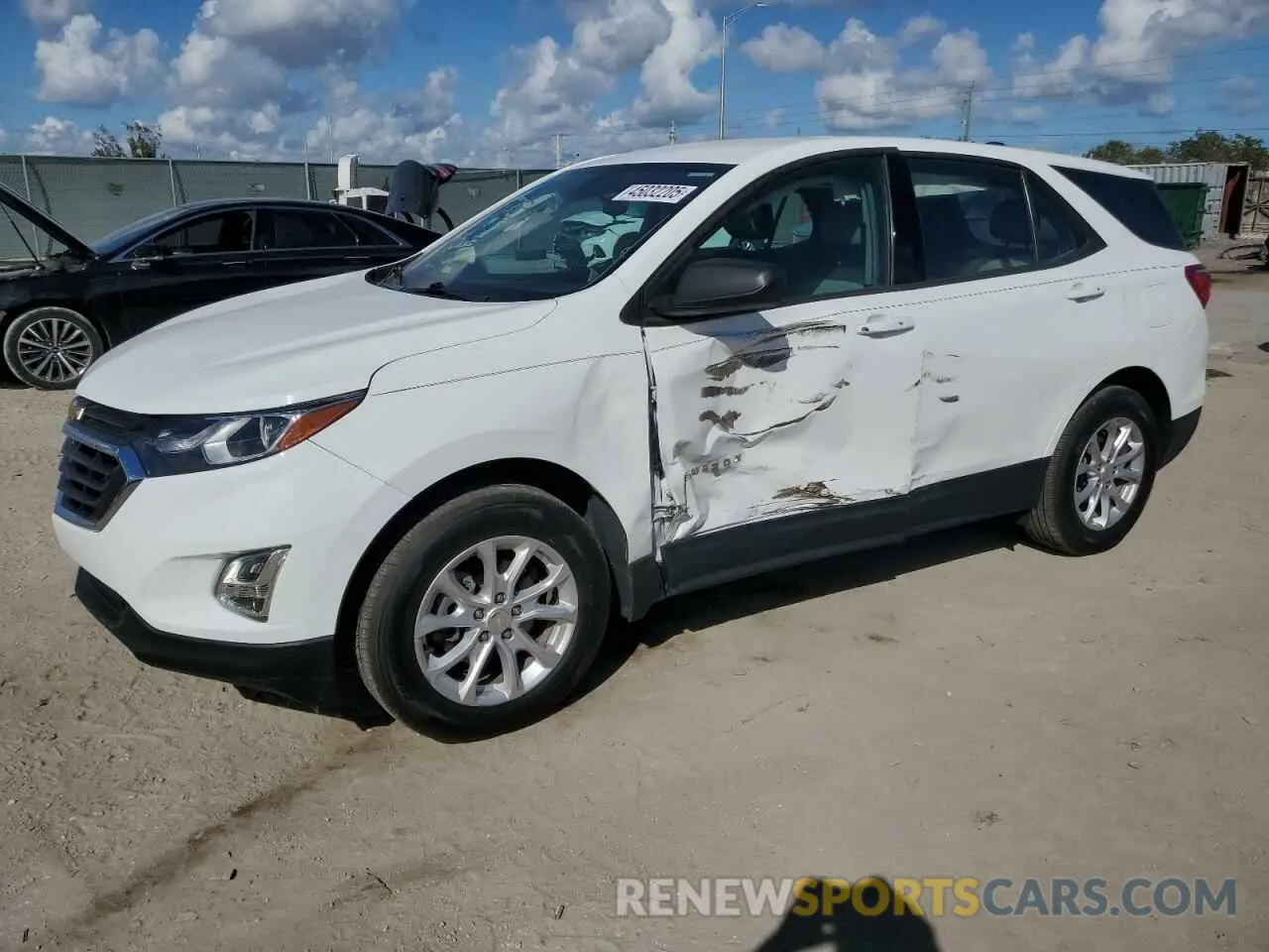 1 fotografías del automóvil dañado 3GNAXHEV0KS663641 CHEVROLET EQUINOX 2019