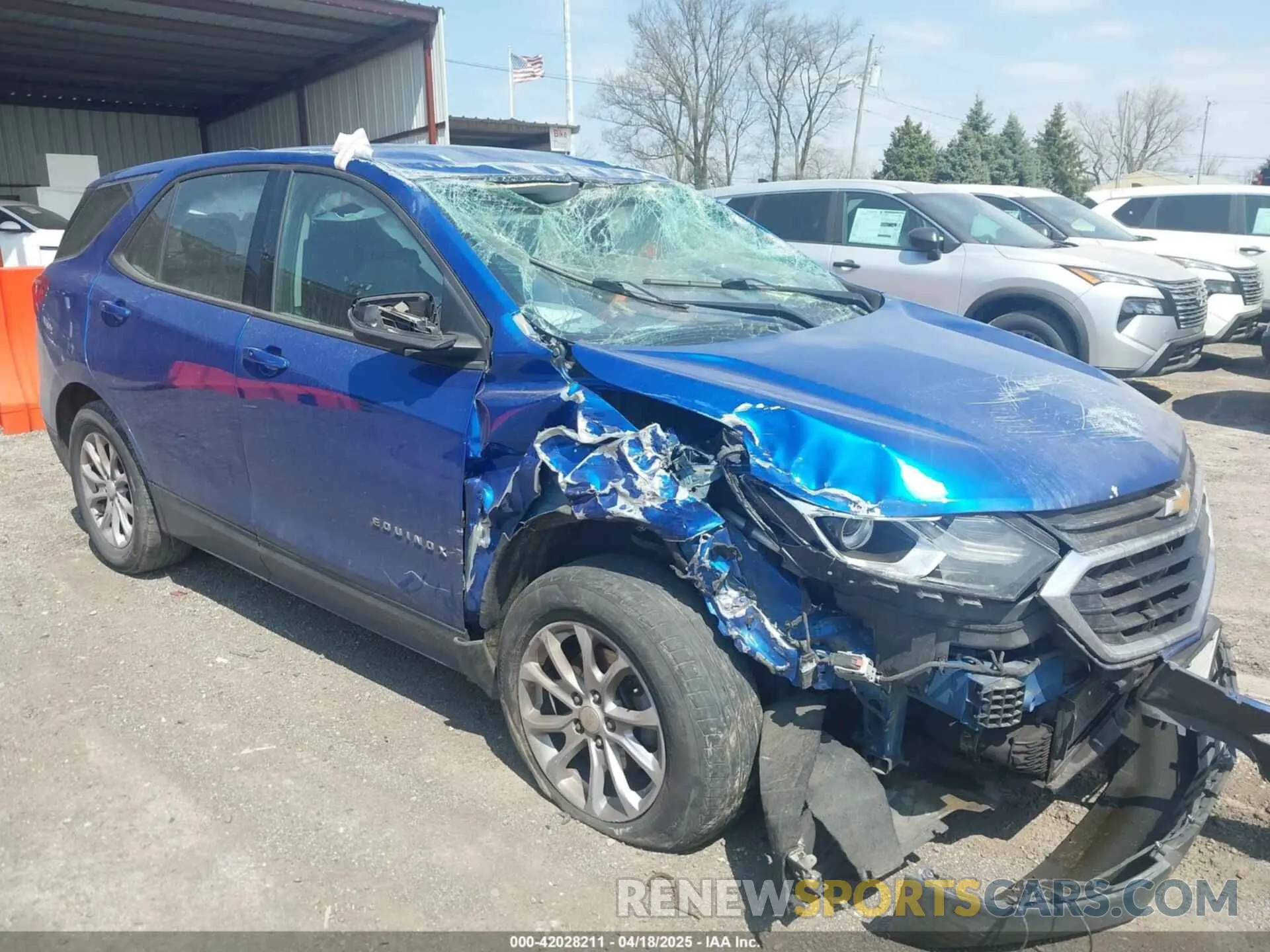 1 fotografías del automóvil dañado 3GNAXHEV1KS554590 CHEVROLET EQUINOX 2019