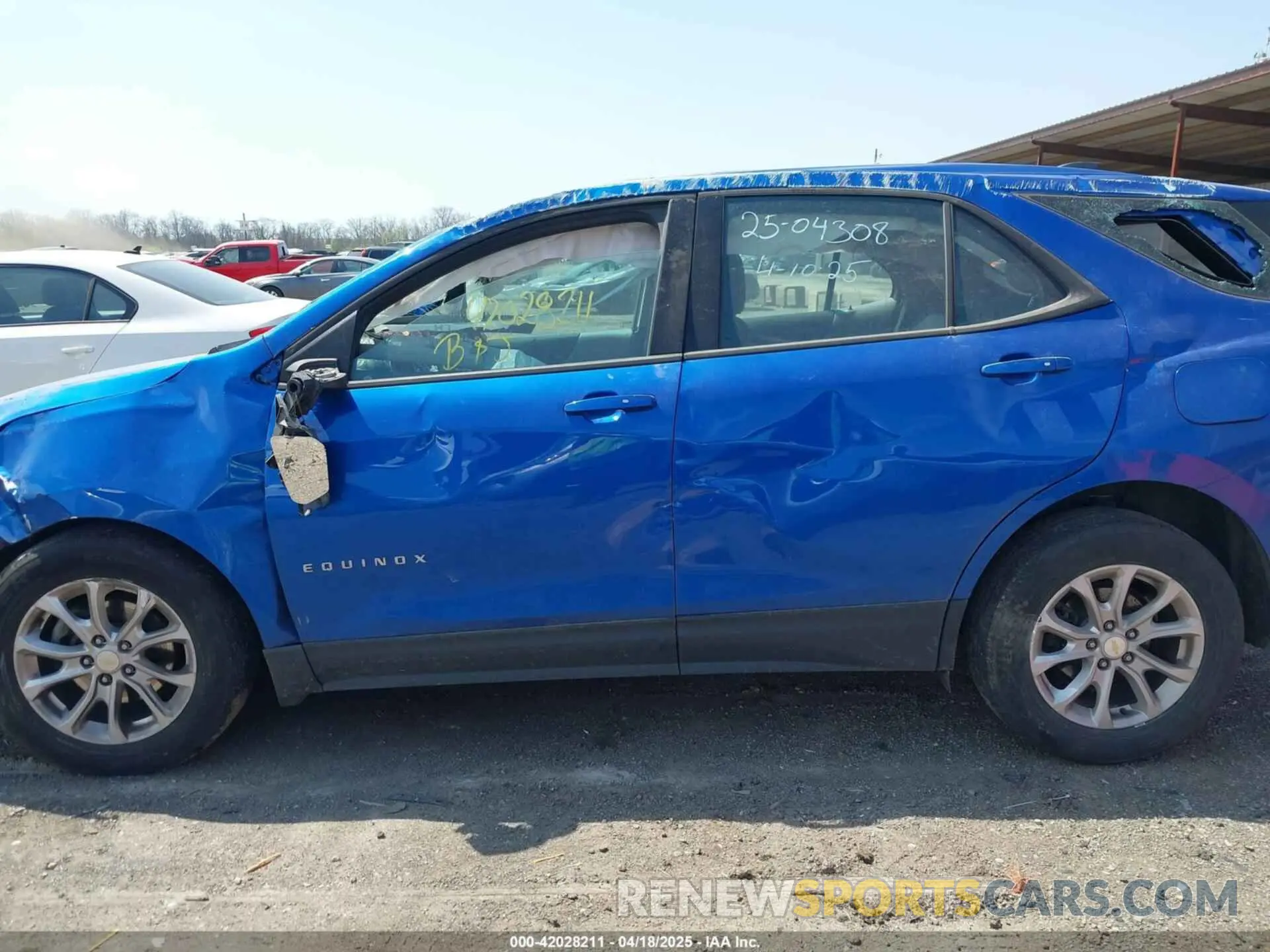 14 fotografías del automóvil dañado 3GNAXHEV1KS554590 CHEVROLET EQUINOX 2019