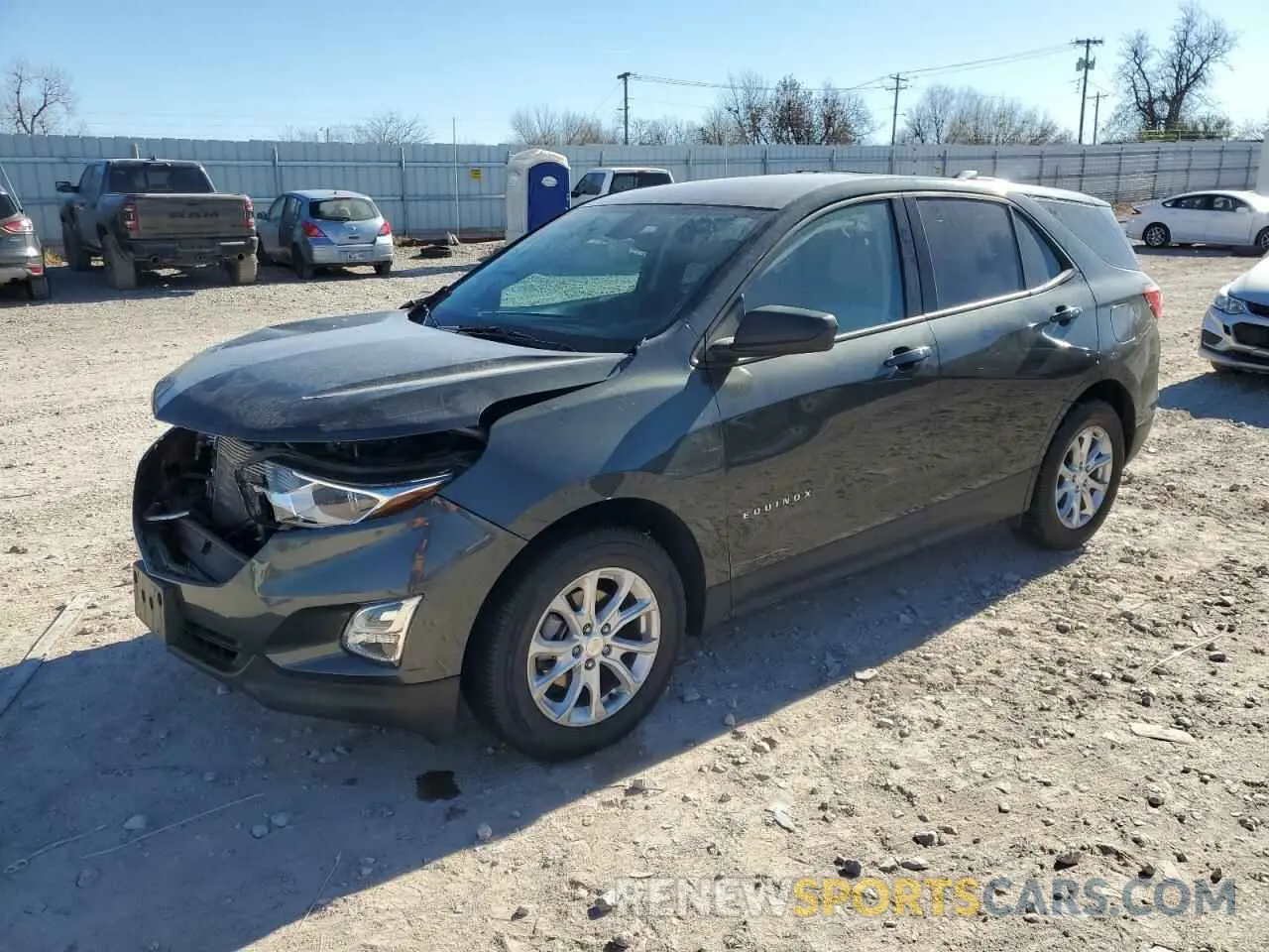 1 fotografías del automóvil dañado 3GNAXHEV1KS605439 CHEVROLET EQUINOX 2019