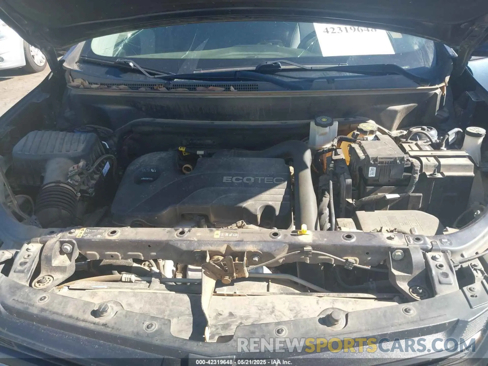 10 fotografías del automóvil dañado 3GNAXHEV2KL190528 CHEVROLET EQUINOX 2019