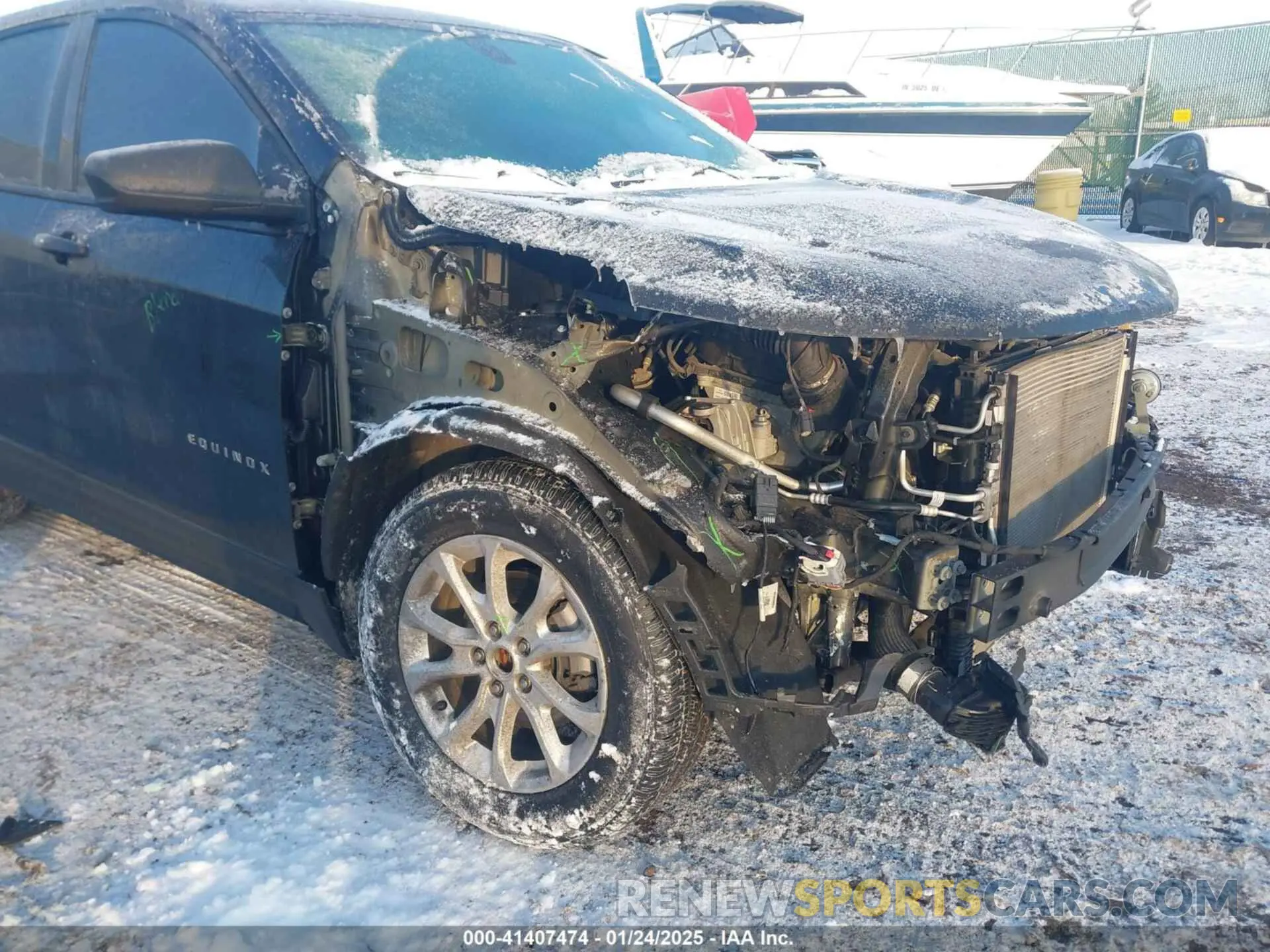 6 fotografías del automóvil dañado 3GNAXHEV2KL223849 CHEVROLET EQUINOX 2019