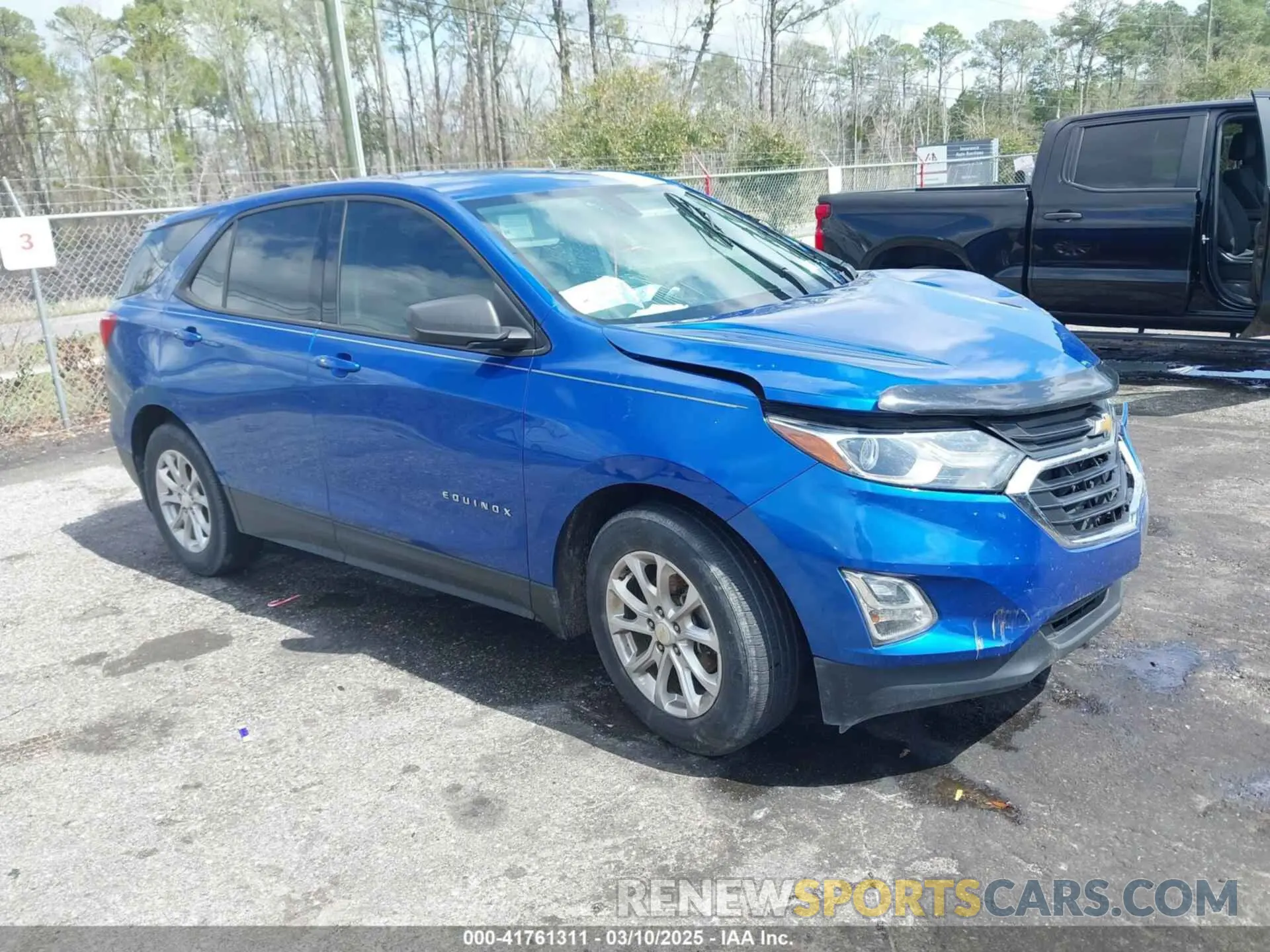 1 fotografías del automóvil dañado 3GNAXHEV2KS521825 CHEVROLET EQUINOX 2019