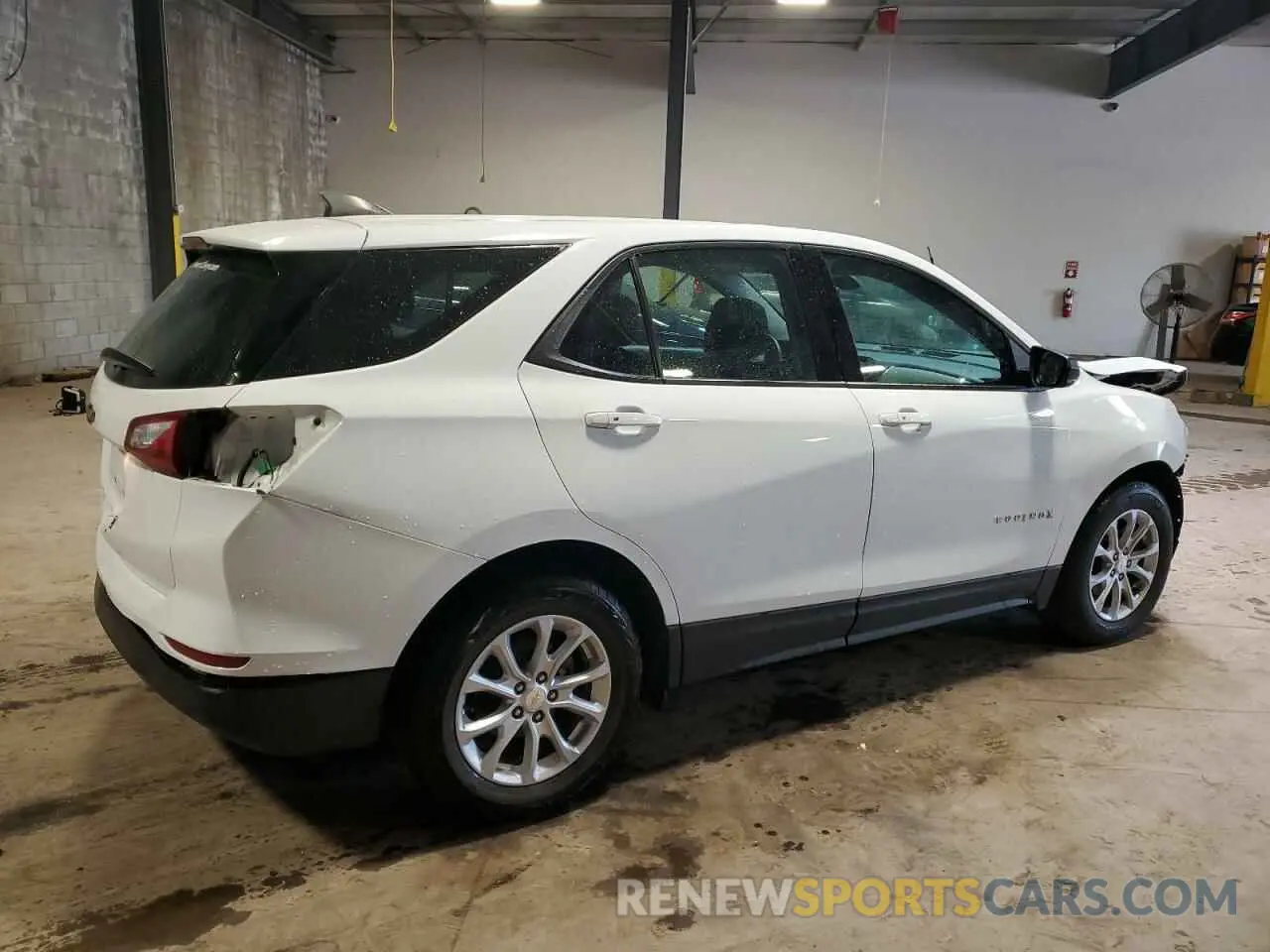 3 fotografías del automóvil dañado 3GNAXHEV2KS546322 CHEVROLET EQUINOX 2019
