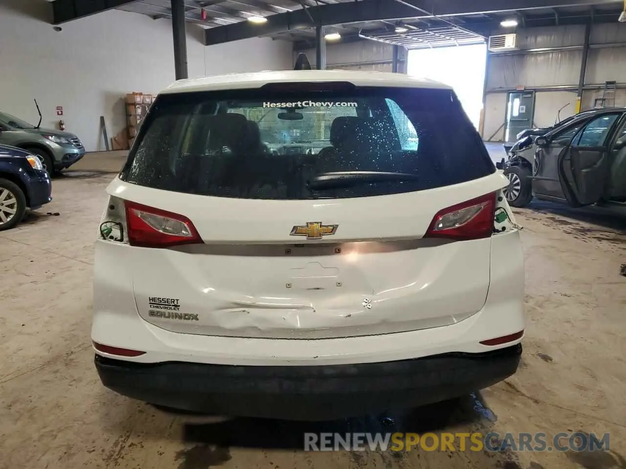 6 fotografías del automóvil dañado 3GNAXHEV2KS546322 CHEVROLET EQUINOX 2019