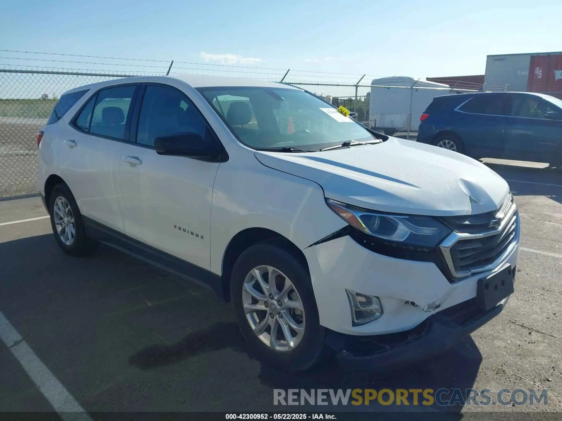 1 fotografías del automóvil dañado 3GNAXHEV2KS562553 CHEVROLET EQUINOX 2019