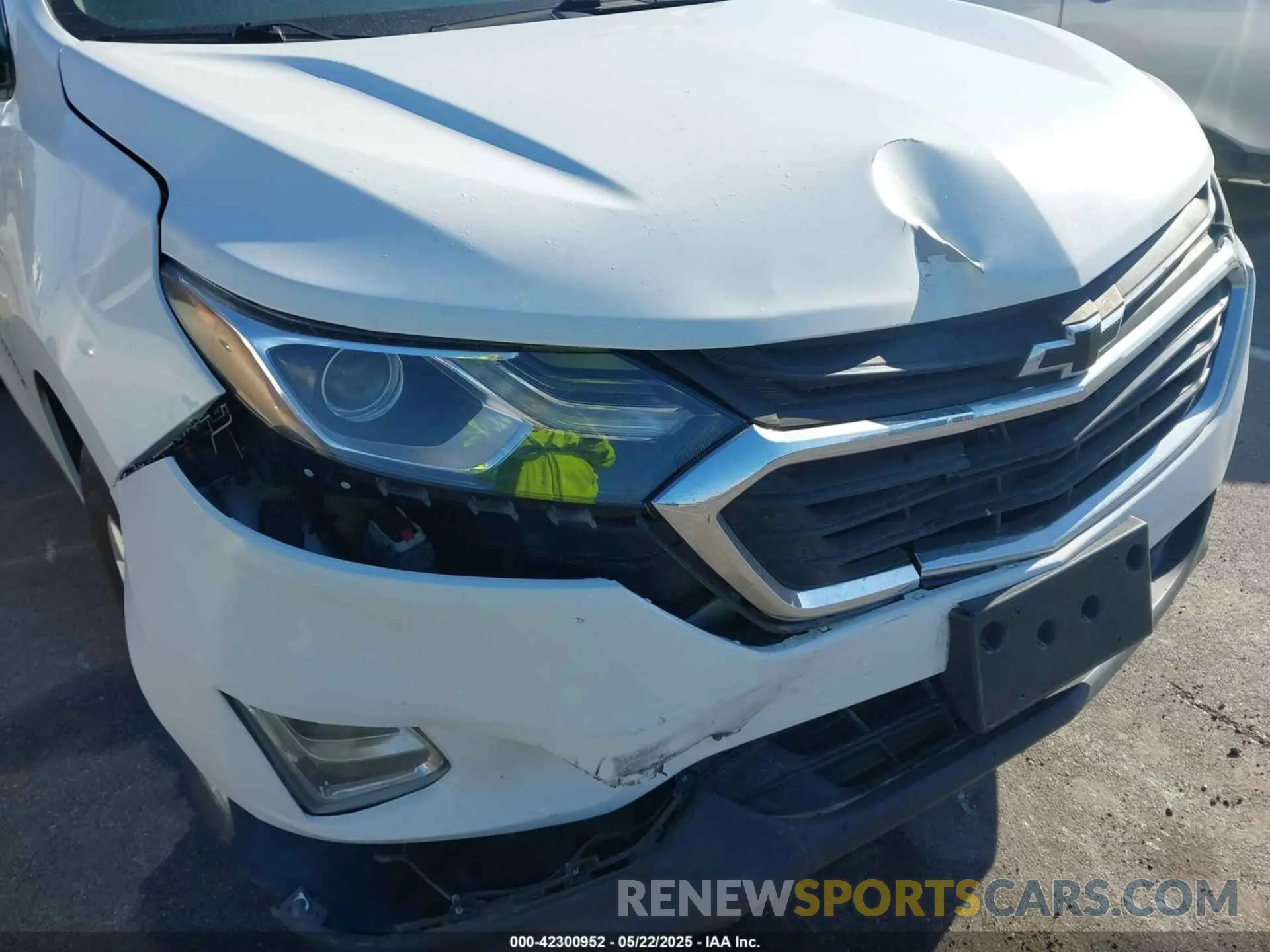 6 fotografías del automóvil dañado 3GNAXHEV2KS562553 CHEVROLET EQUINOX 2019