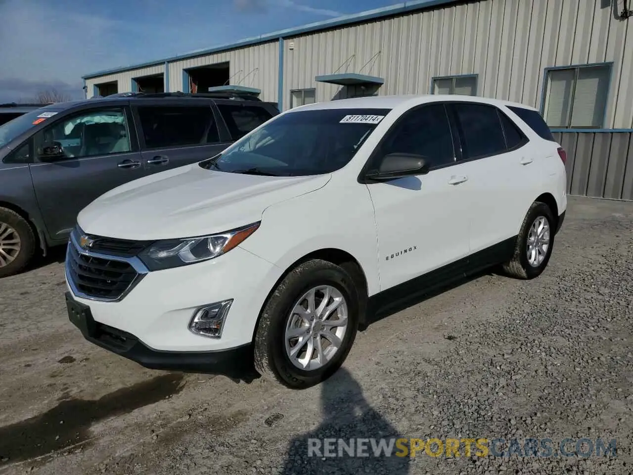 1 fotografías del automóvil dañado 3GNAXHEV3KS554672 CHEVROLET EQUINOX 2019