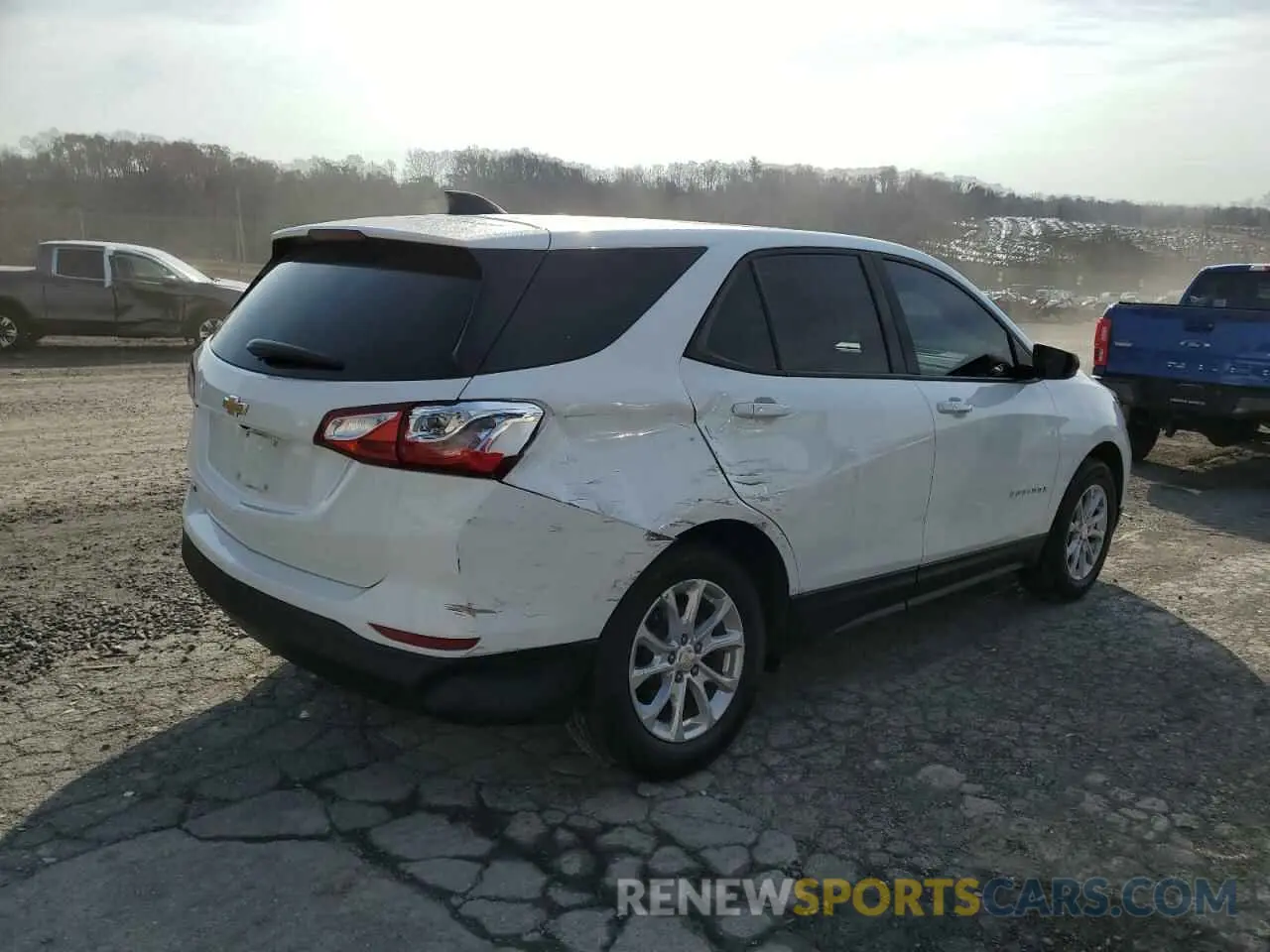 3 fotografías del automóvil dañado 3GNAXHEV3KS554672 CHEVROLET EQUINOX 2019