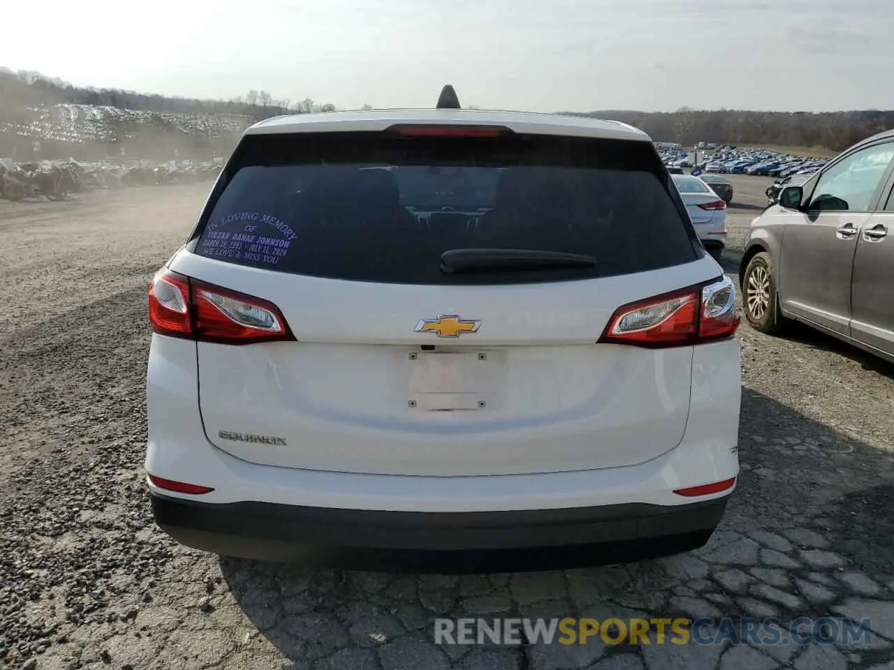 6 fotografías del automóvil dañado 3GNAXHEV3KS554672 CHEVROLET EQUINOX 2019
