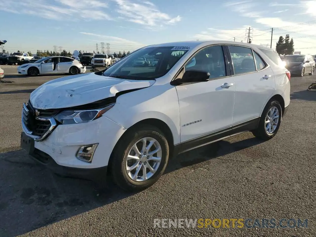 1 fotografías del automóvil dañado 3GNAXHEV3KS563226 CHEVROLET EQUINOX 2019