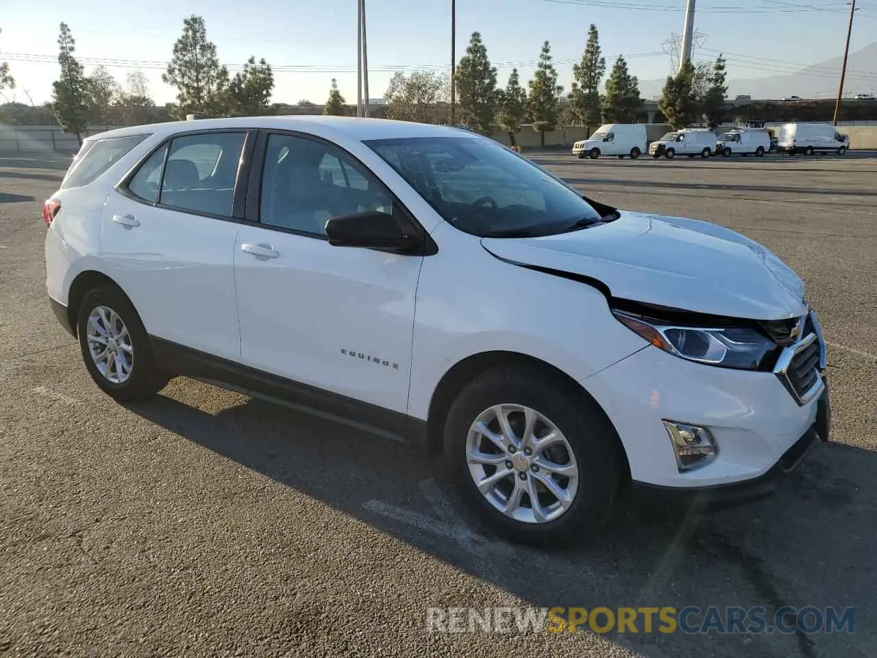4 fotografías del automóvil dañado 3GNAXHEV3KS563226 CHEVROLET EQUINOX 2019