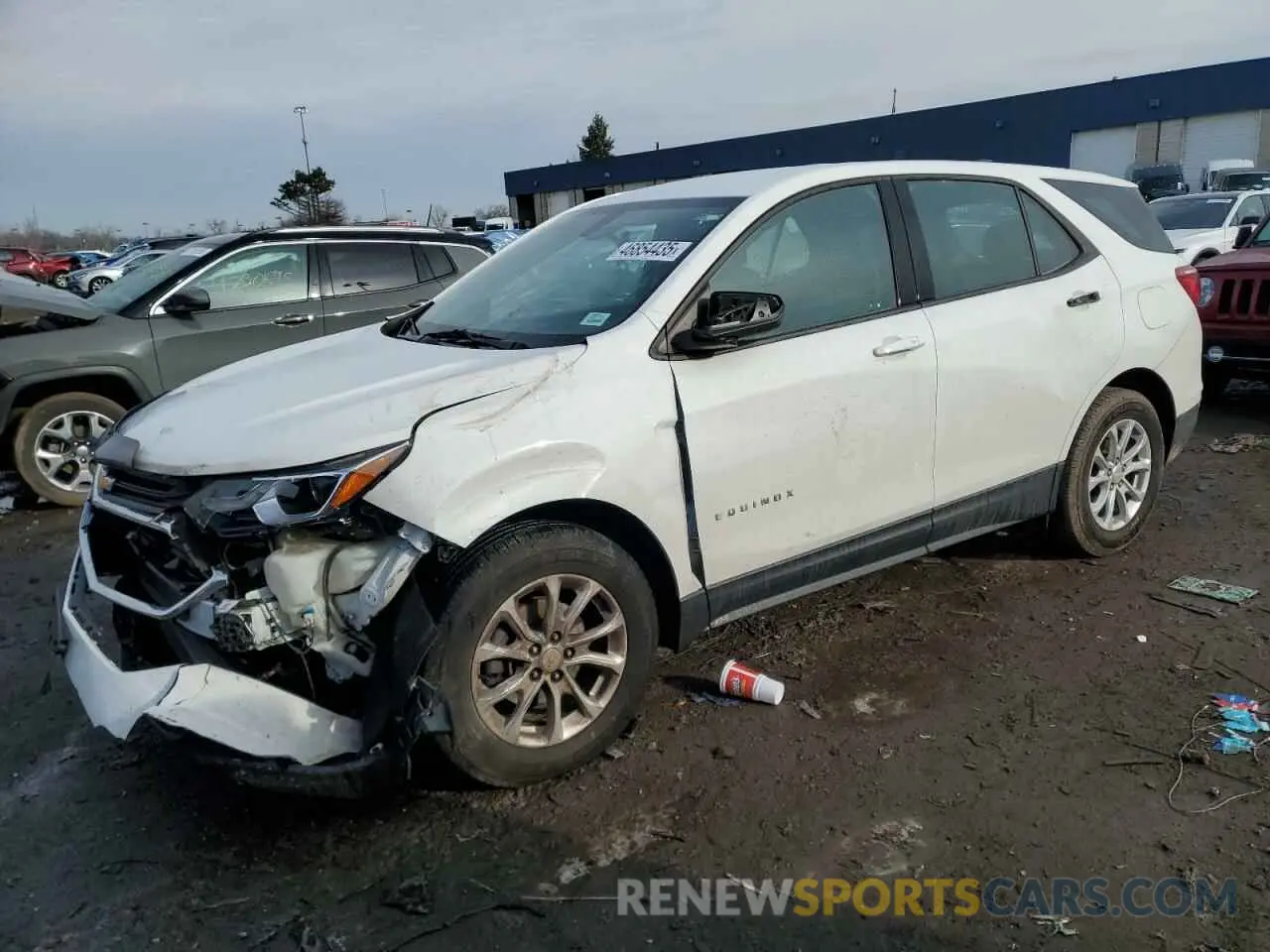 1 fotografías del automóvil dañado 3GNAXHEV3KS606558 CHEVROLET EQUINOX 2019