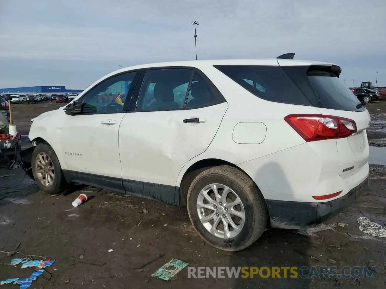 2 fotografías del automóvil dañado 3GNAXHEV3KS606558 CHEVROLET EQUINOX 2019
