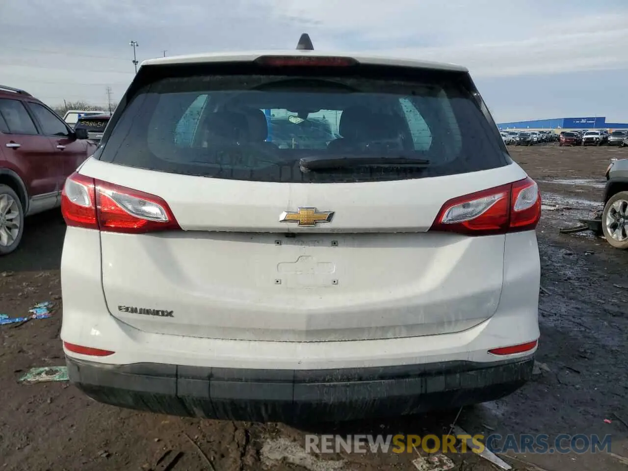 6 fotografías del automóvil dañado 3GNAXHEV3KS606558 CHEVROLET EQUINOX 2019