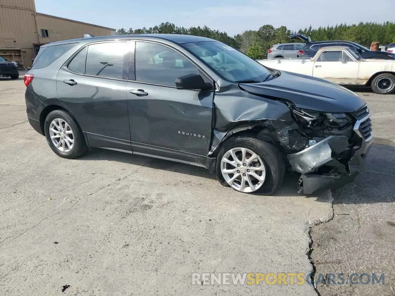 4 fotografías del automóvil dañado 3GNAXHEV3KS645926 CHEVROLET EQUINOX 2019
