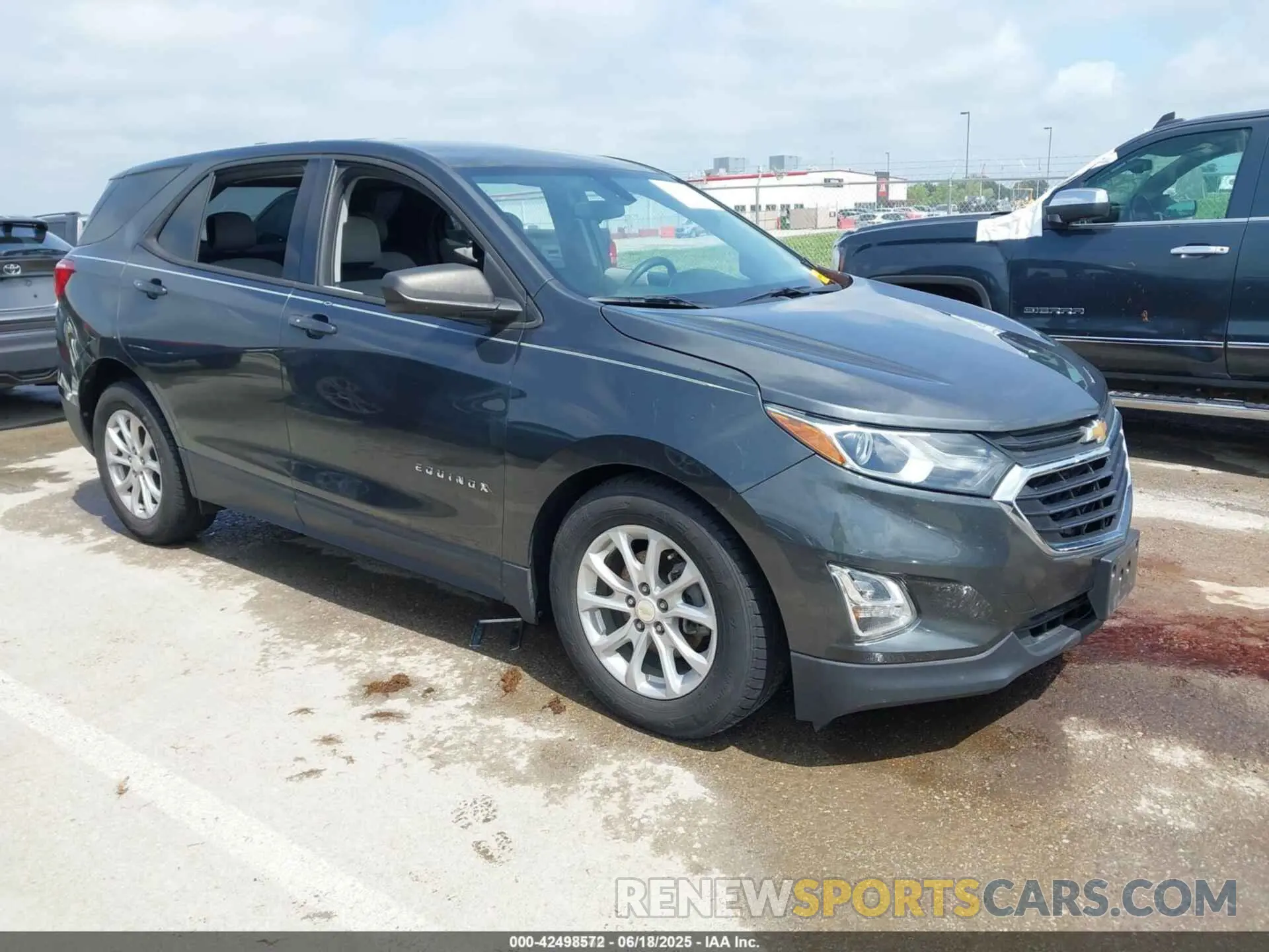 1 fotografías del automóvil dañado 3GNAXHEV3KS672205 CHEVROLET EQUINOX 2019