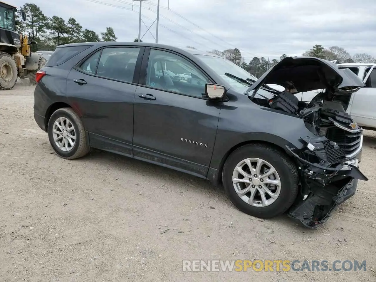 4 fotografías del automóvil dañado 3GNAXHEV4KL166232 CHEVROLET EQUINOX 2019