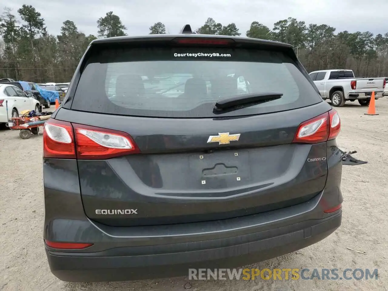 6 fotografías del automóvil dañado 3GNAXHEV4KL166232 CHEVROLET EQUINOX 2019