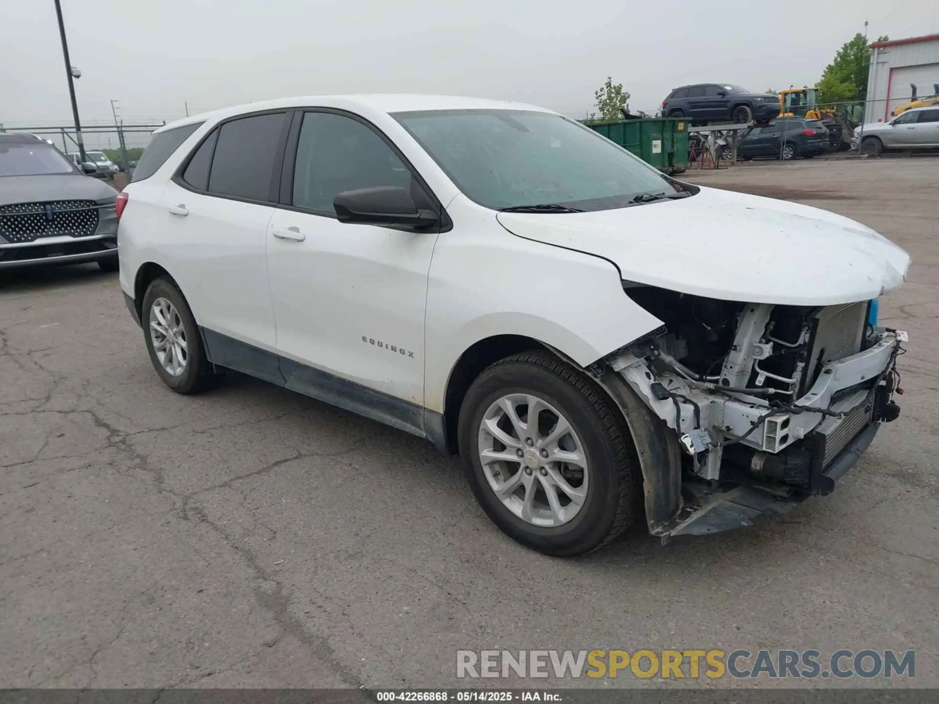 1 fotografías del automóvil dañado 3GNAXHEV4KS530347 CHEVROLET EQUINOX 2019